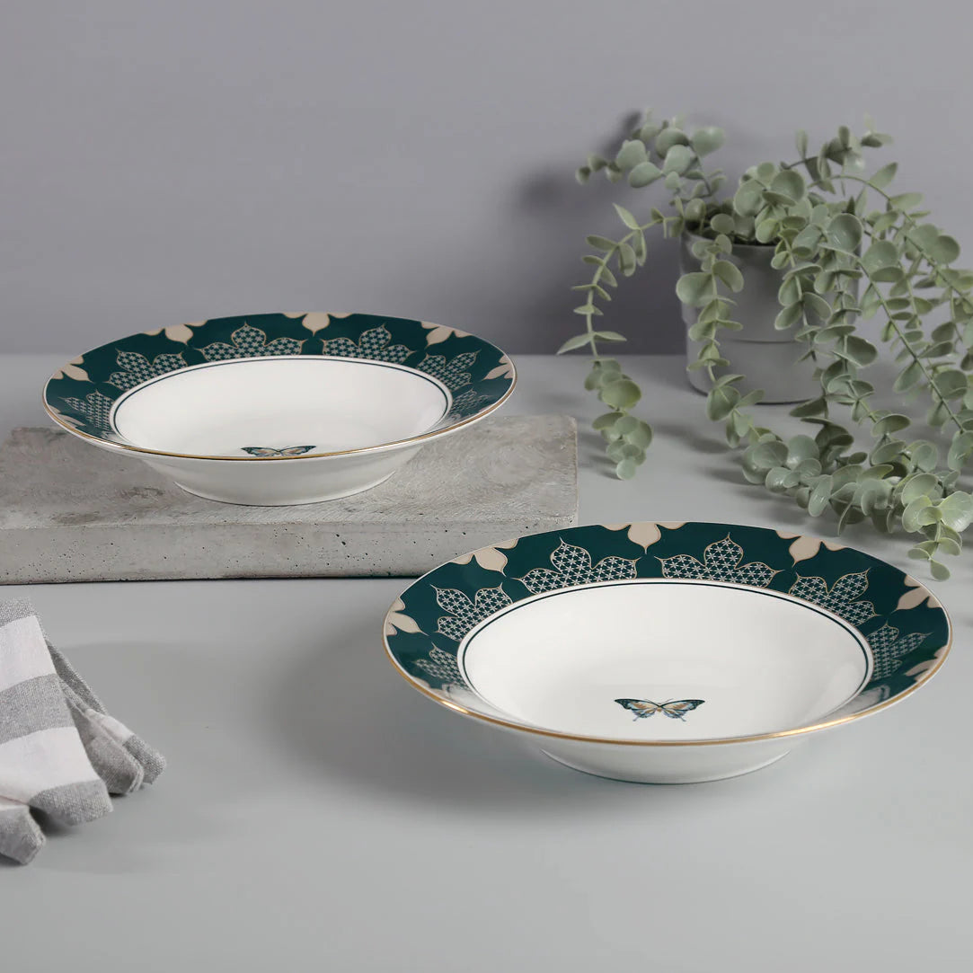 Nature Inspired Pasta Plates