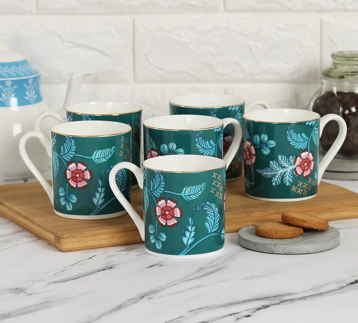 Gardenia Mugs