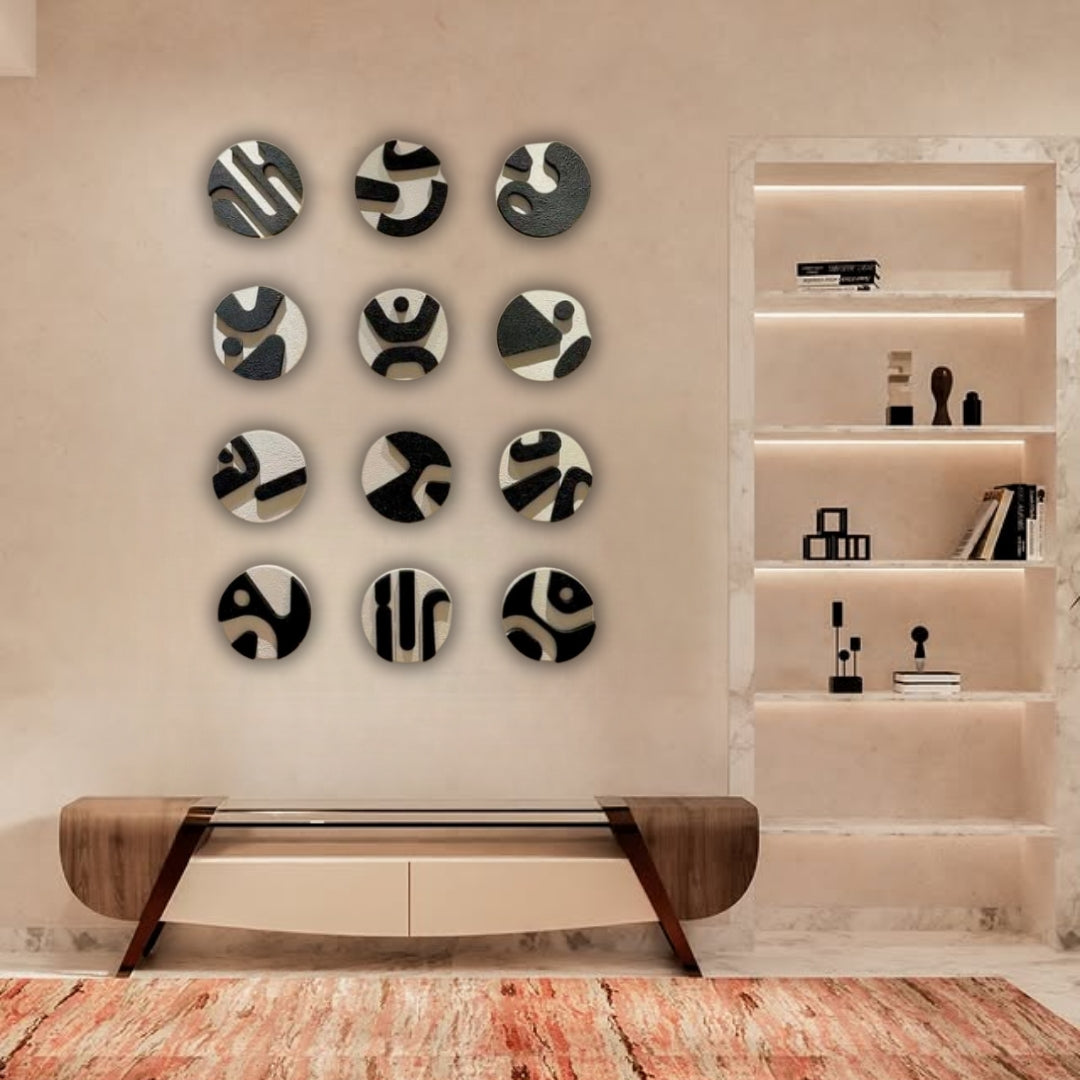 Cipher Wall Art Set of 12