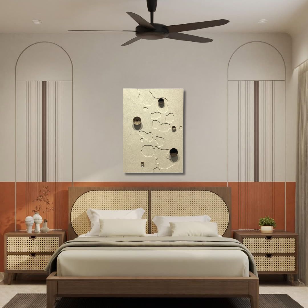 Earthen Whispers Abstract Wall Art