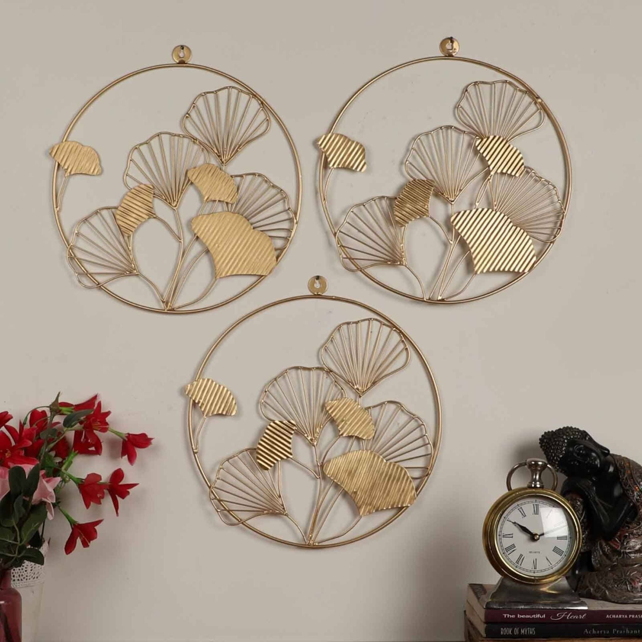 Elegant Metal wall art collection