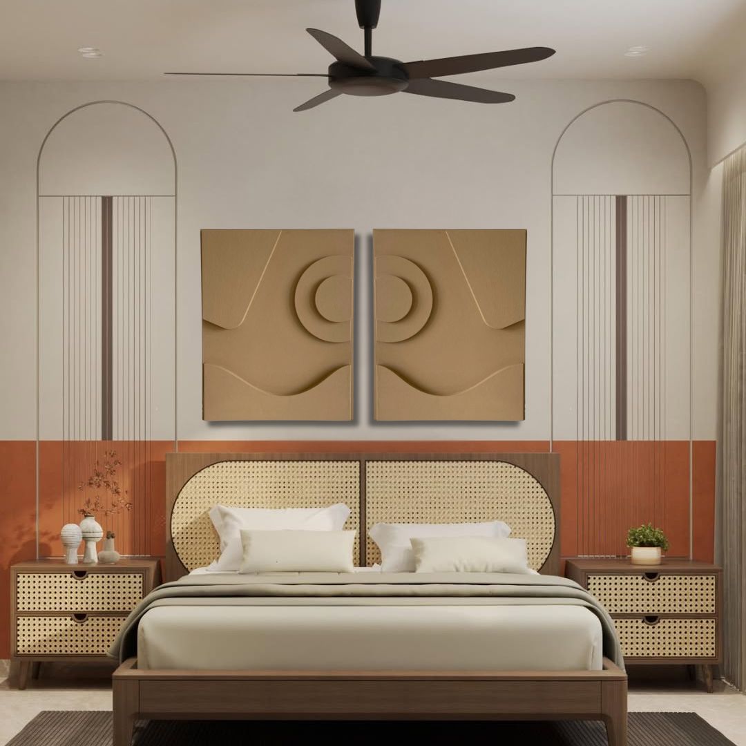 Flowing Forms 3D Wall Art