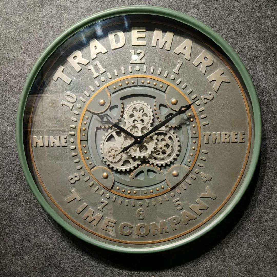 La Marque Moving Gear Wall Clock