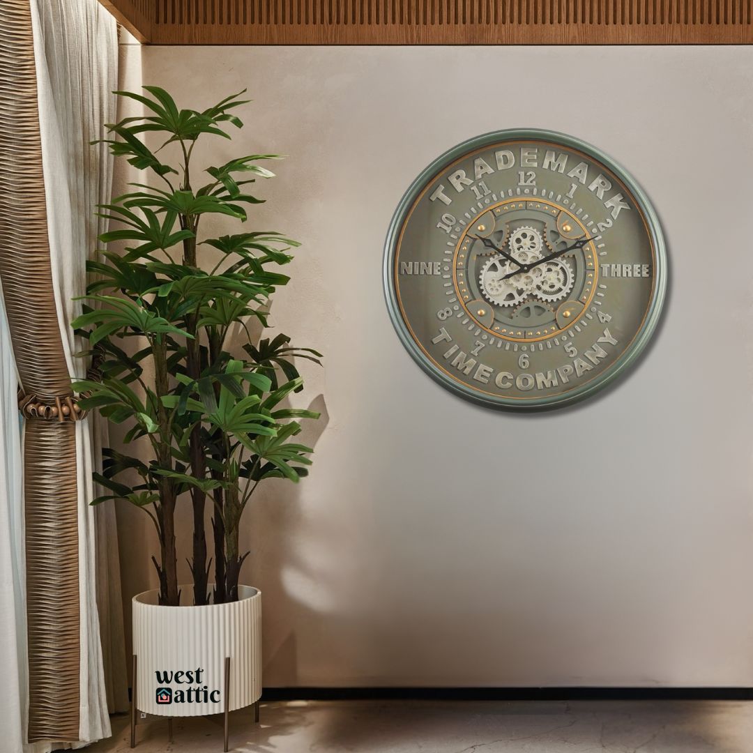 La Marque Moving Gear Wall Clock