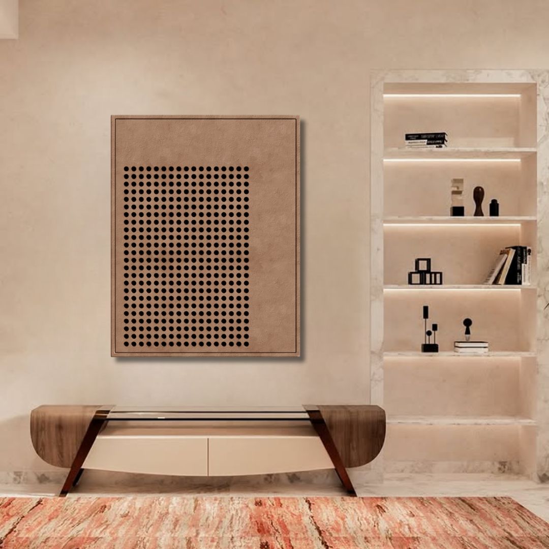 Rhythmic Dots Wall Art