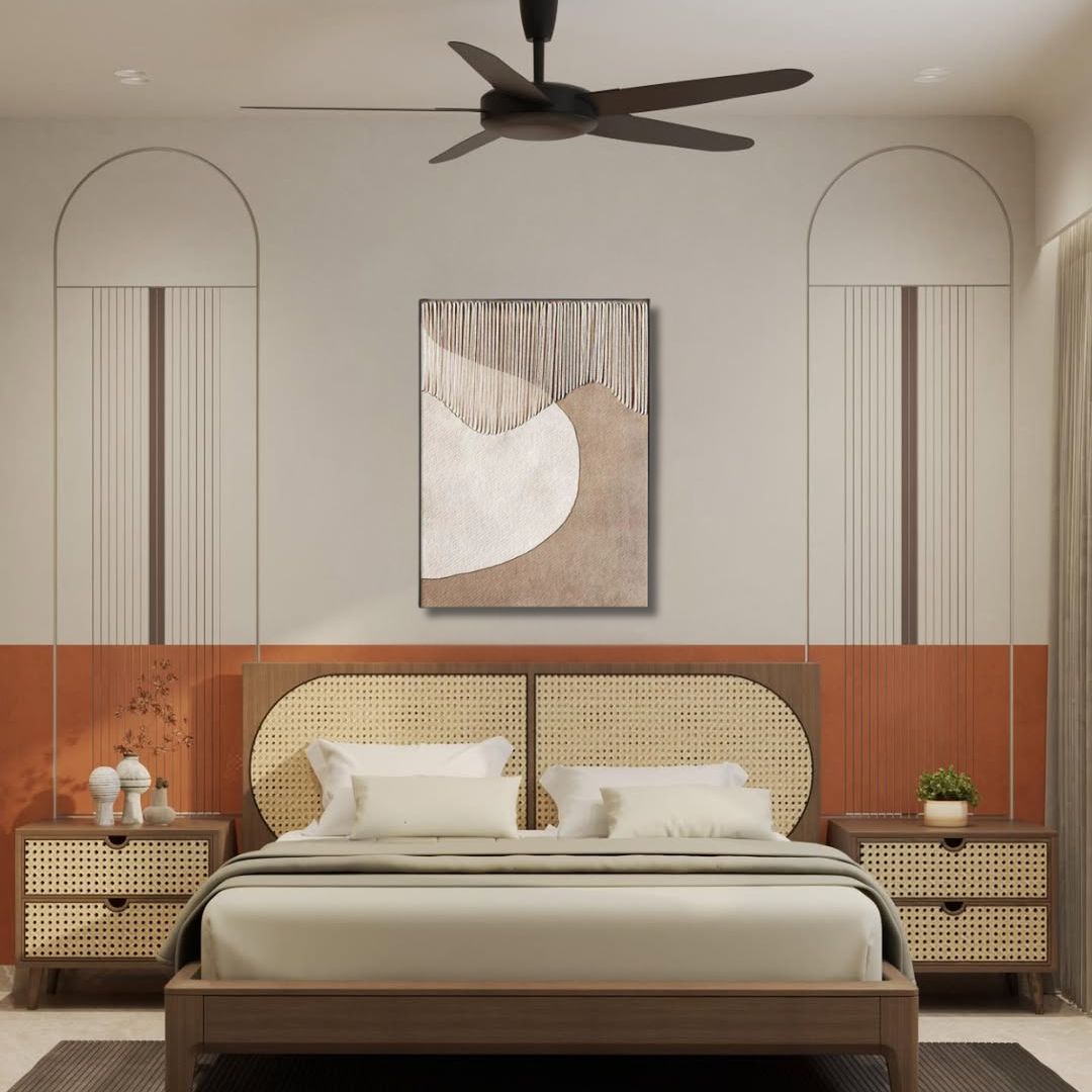 Serene Earth Tones Abstract Wall Art