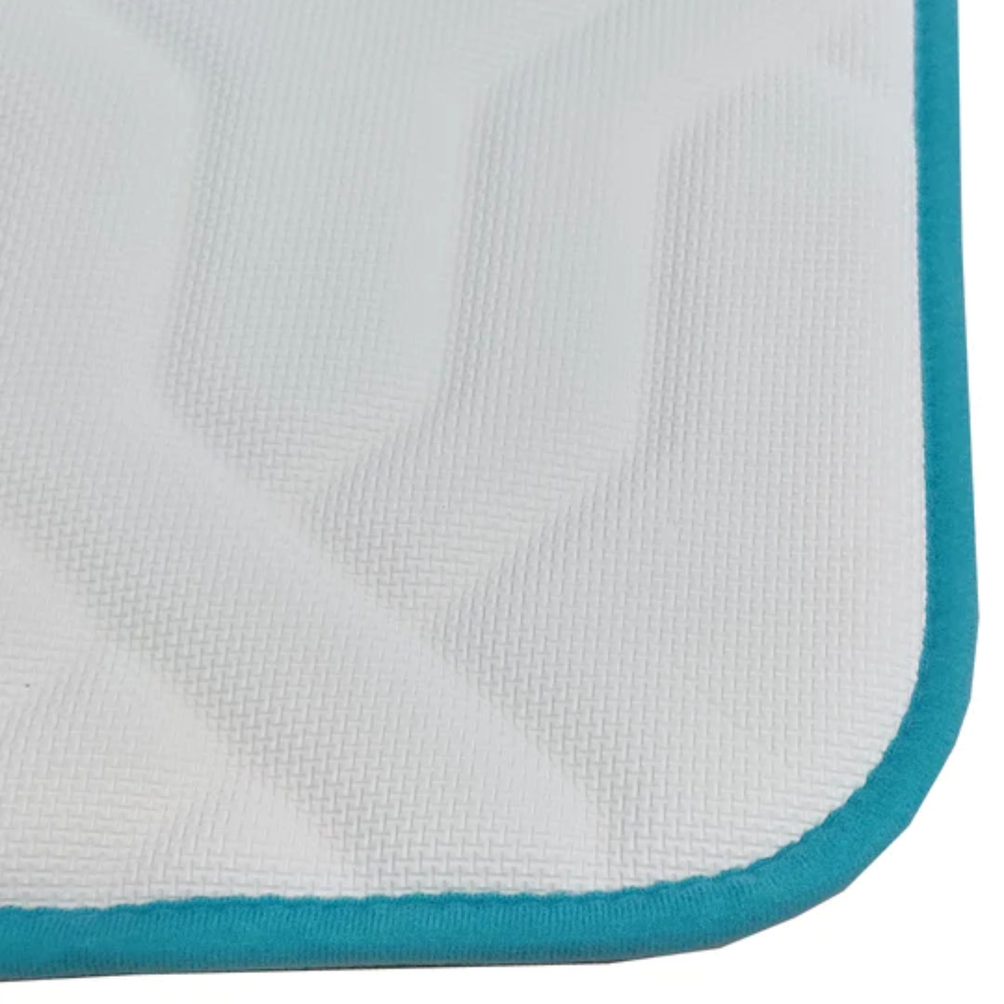 Anti Skid Memory Foam Mat (Arctic Blue)