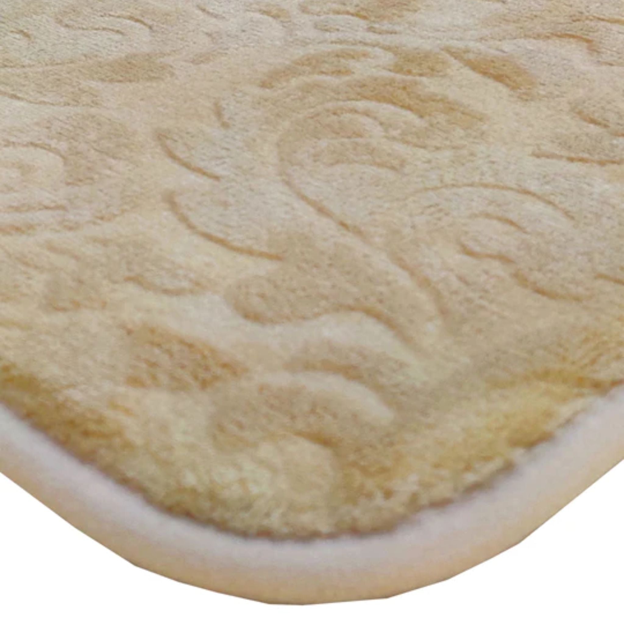 Anti Skid Memory Foam Mat (Beige Color)