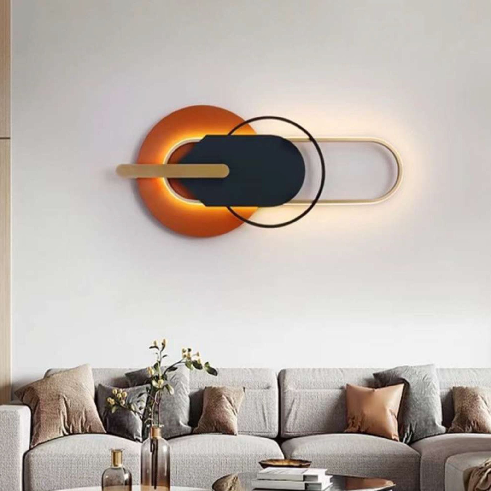 Aurora Orbit LED Wall Art