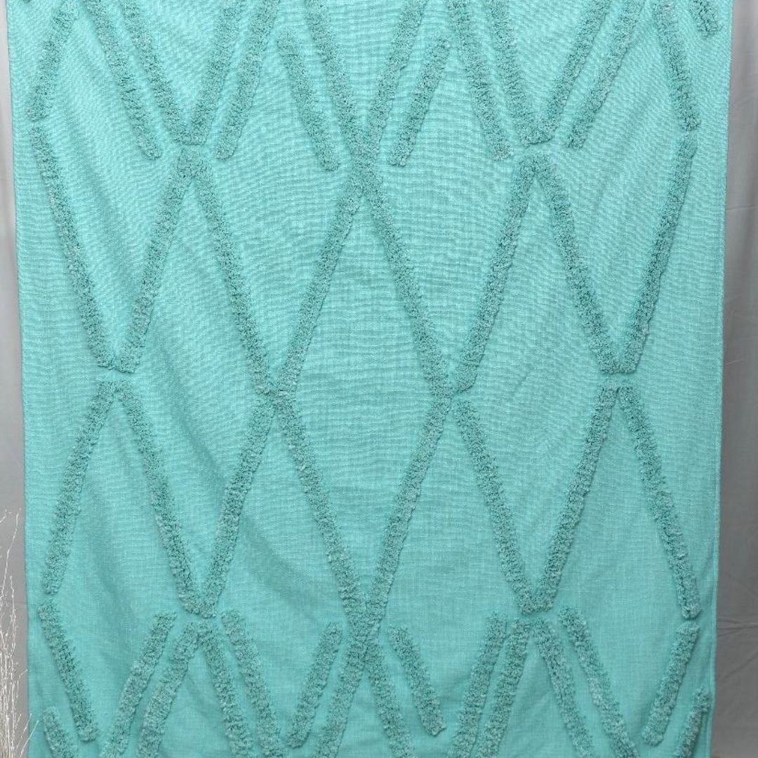 Blue Boho Style Throw