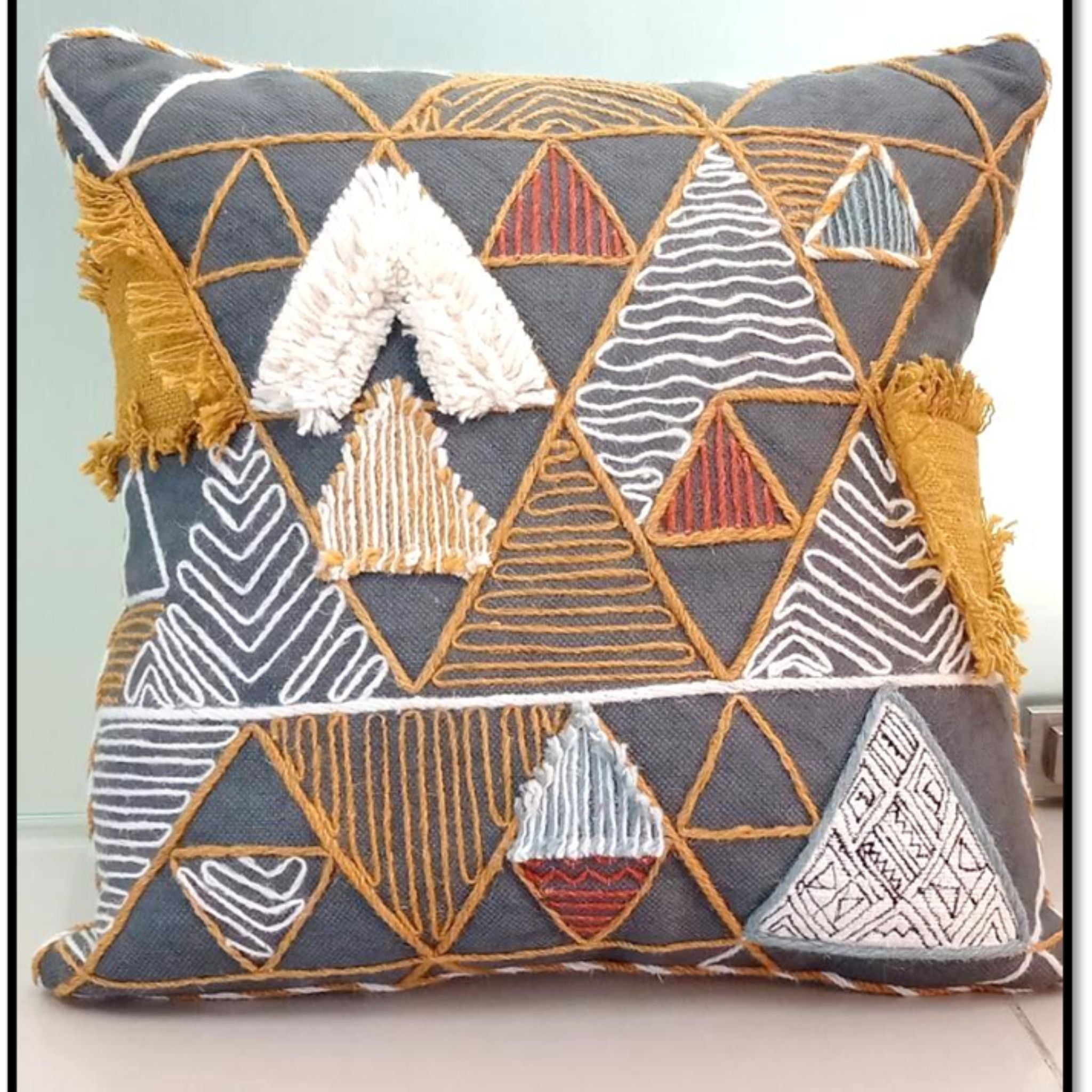 Boho Triad Cushion Cover