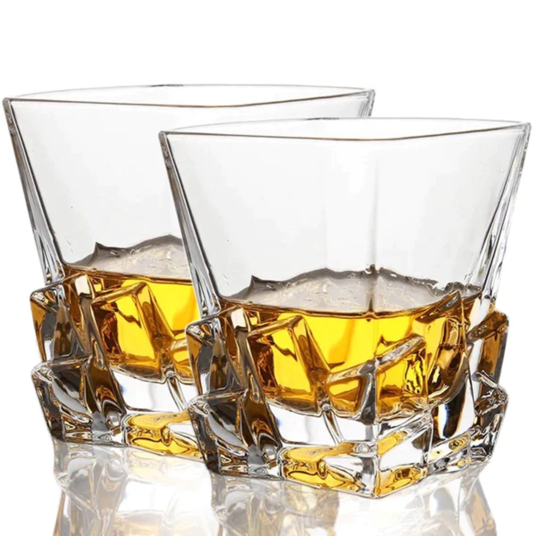 Brick Style Whiskey Glass - Set of 6