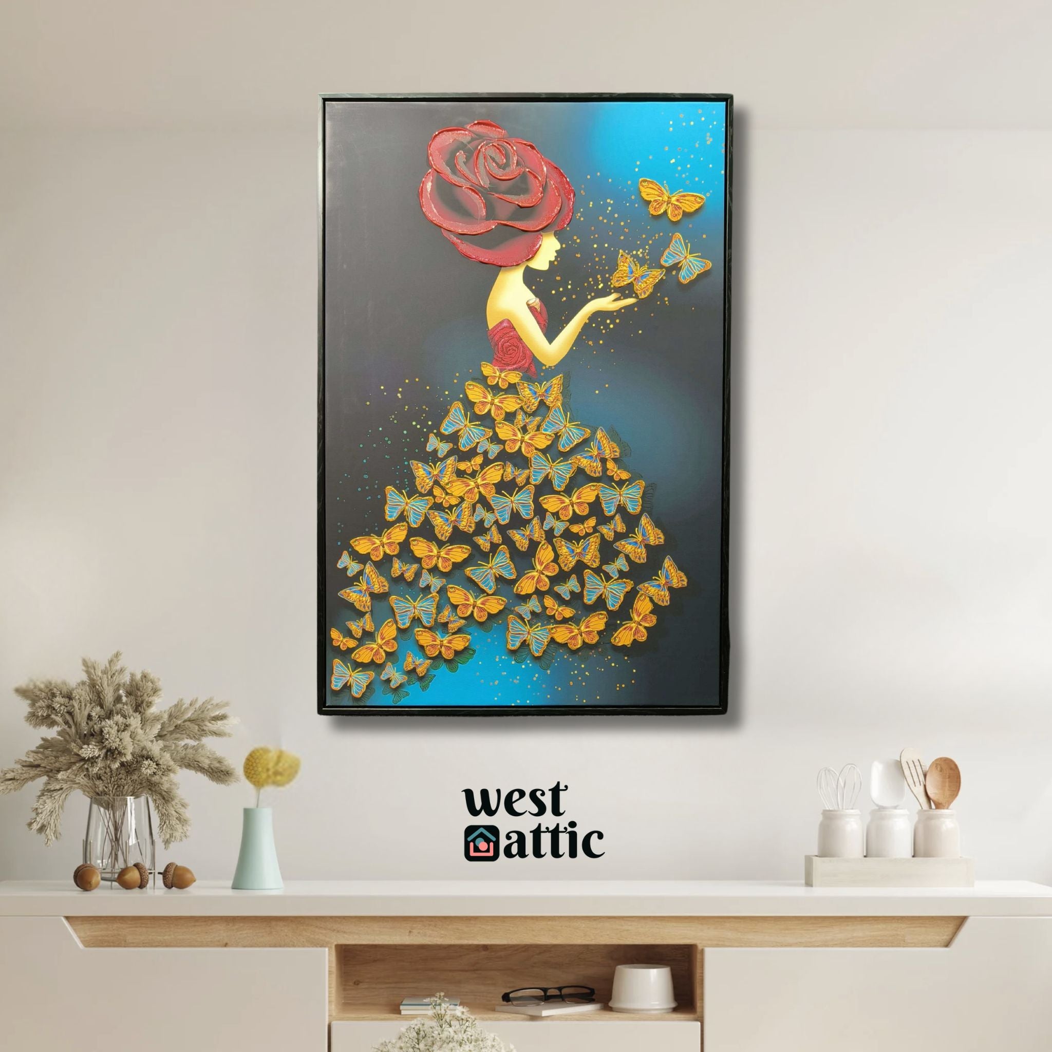 Butterfly Dreamscape Wall Art