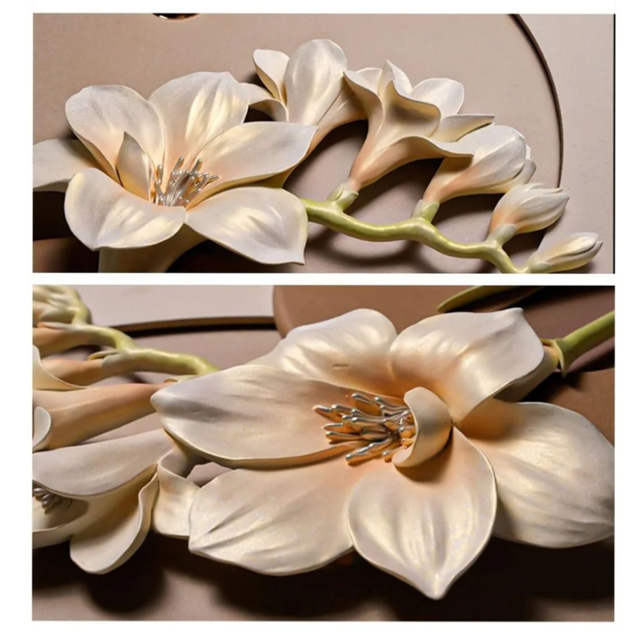 Celestial Bloom 3D Wall Art