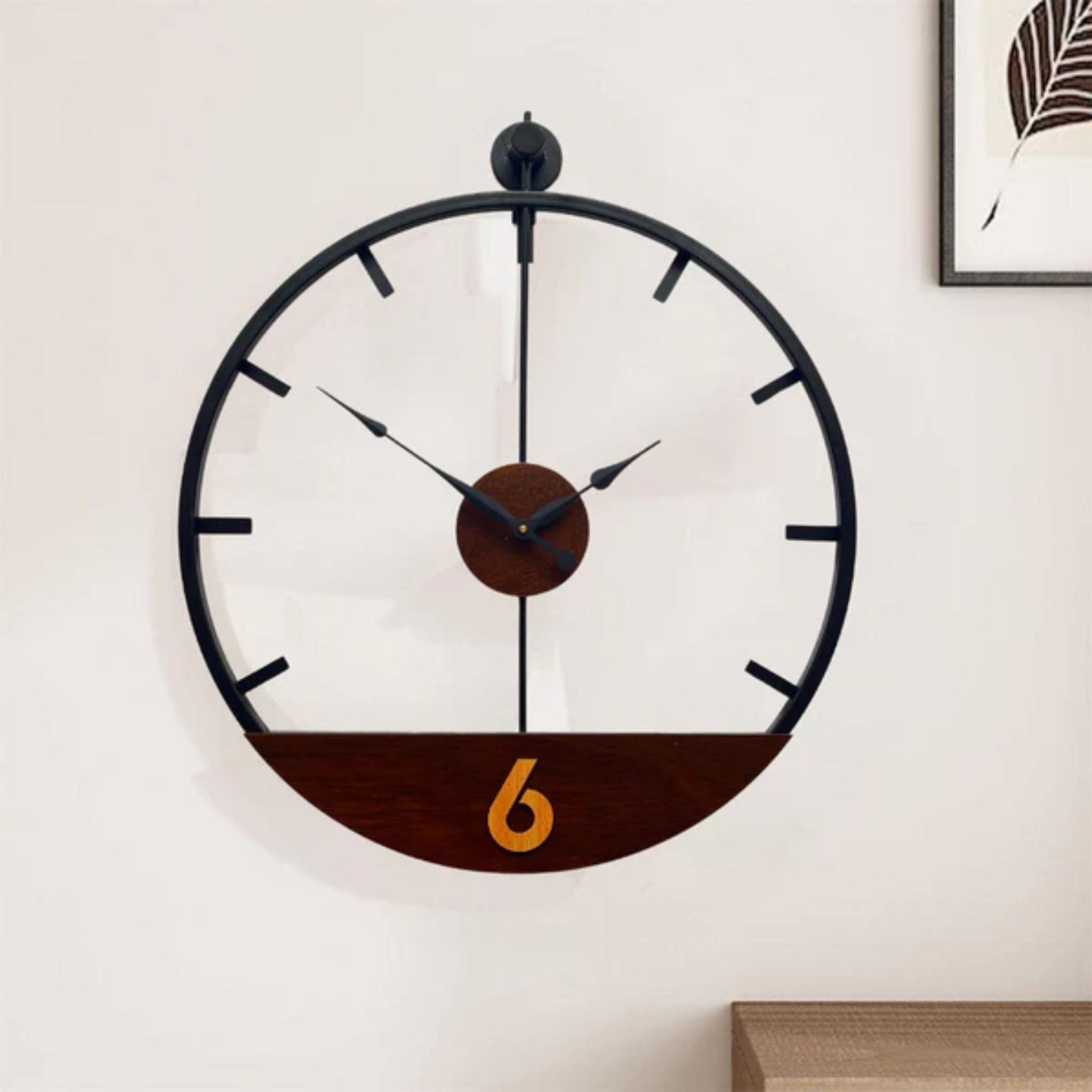 Classic 6 Analog Wall Clock