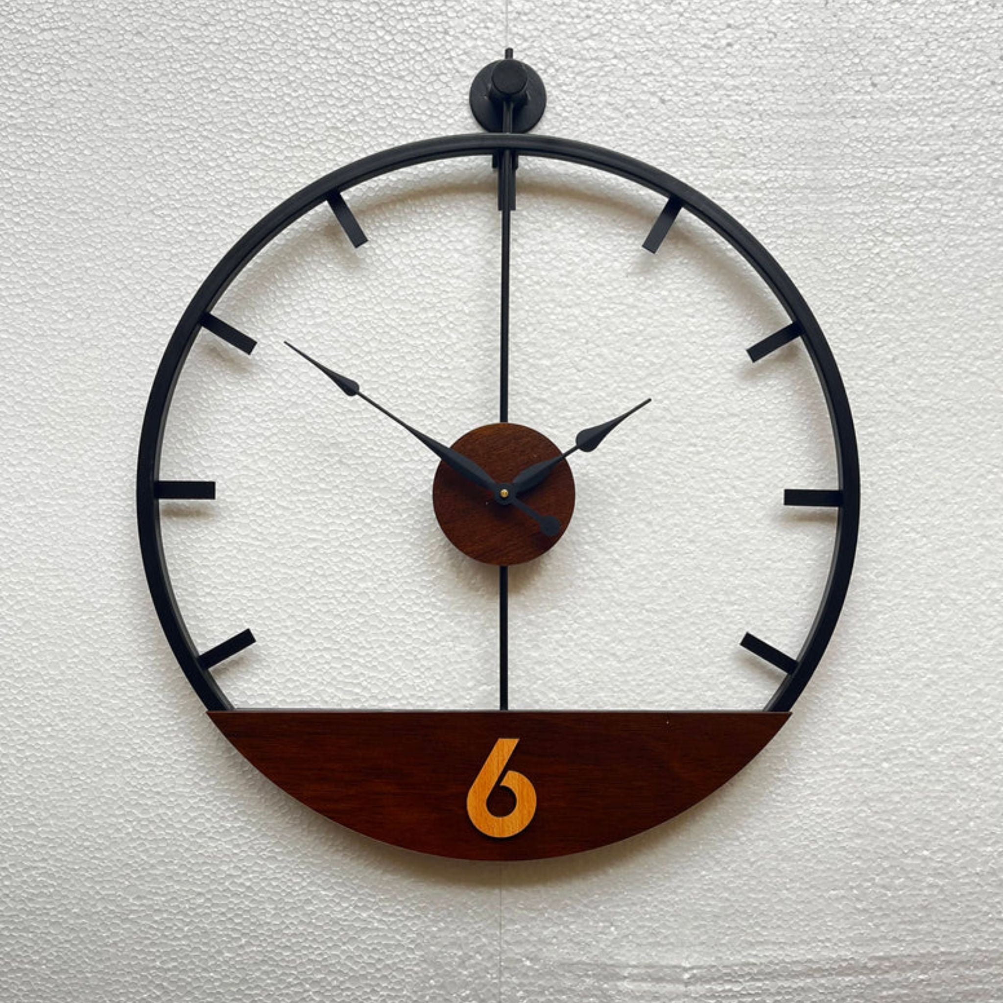 Classic 6 Analog Wall Clock