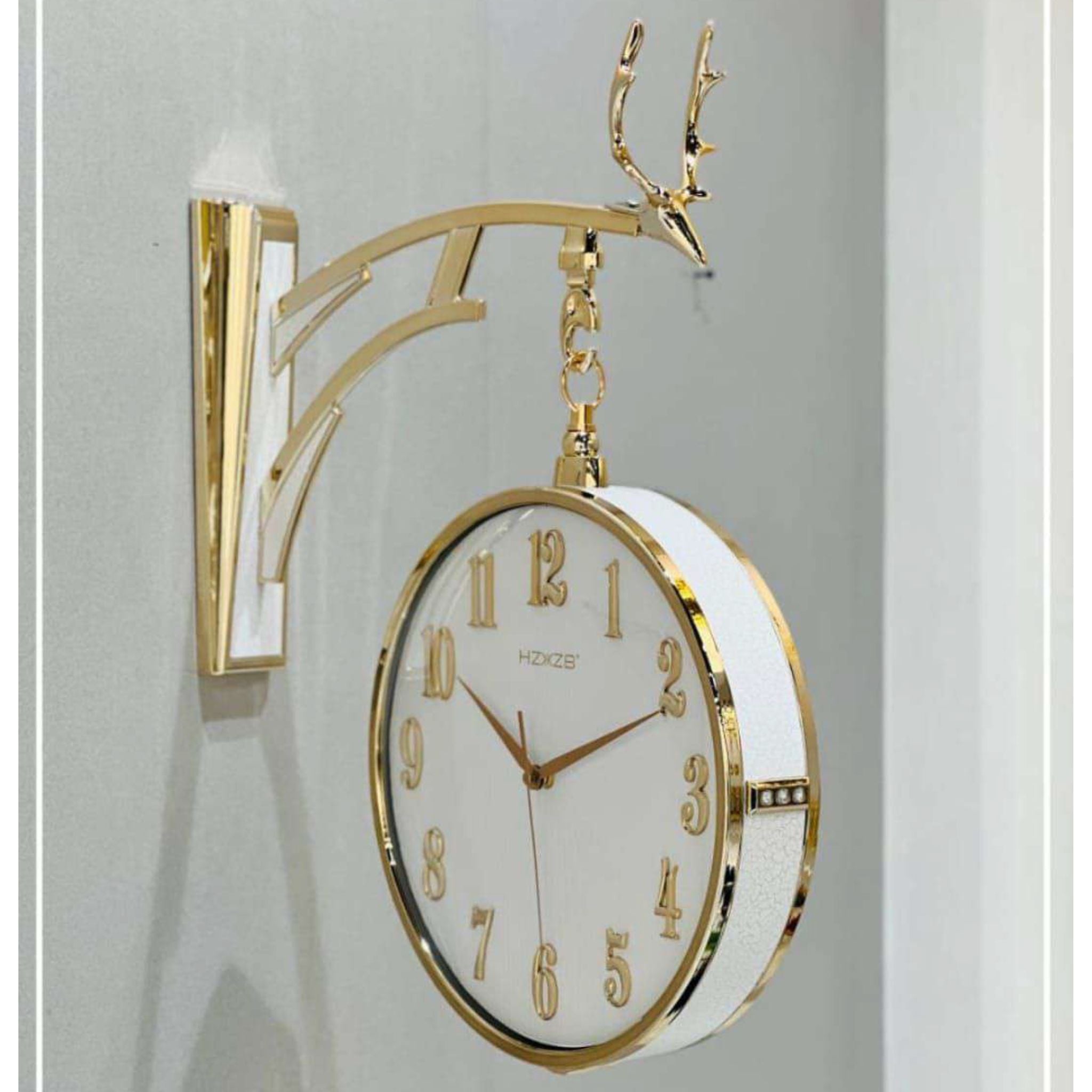 Victoria Classic Dual Dial Wall Clock