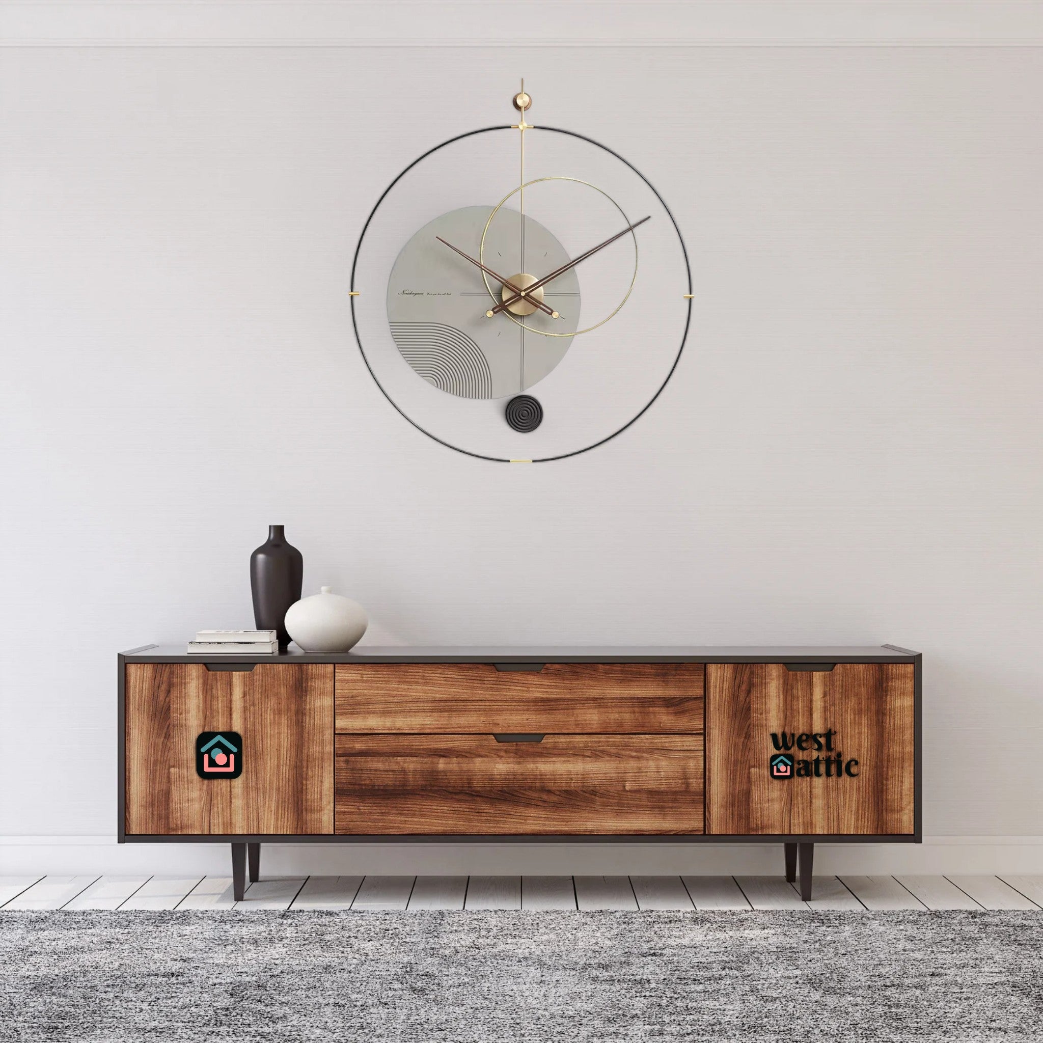 Eclipse Harmony Wall Clock