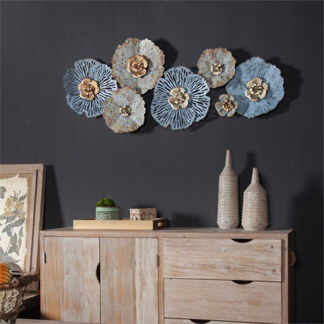 Flora Fantasia Metal Wall Art