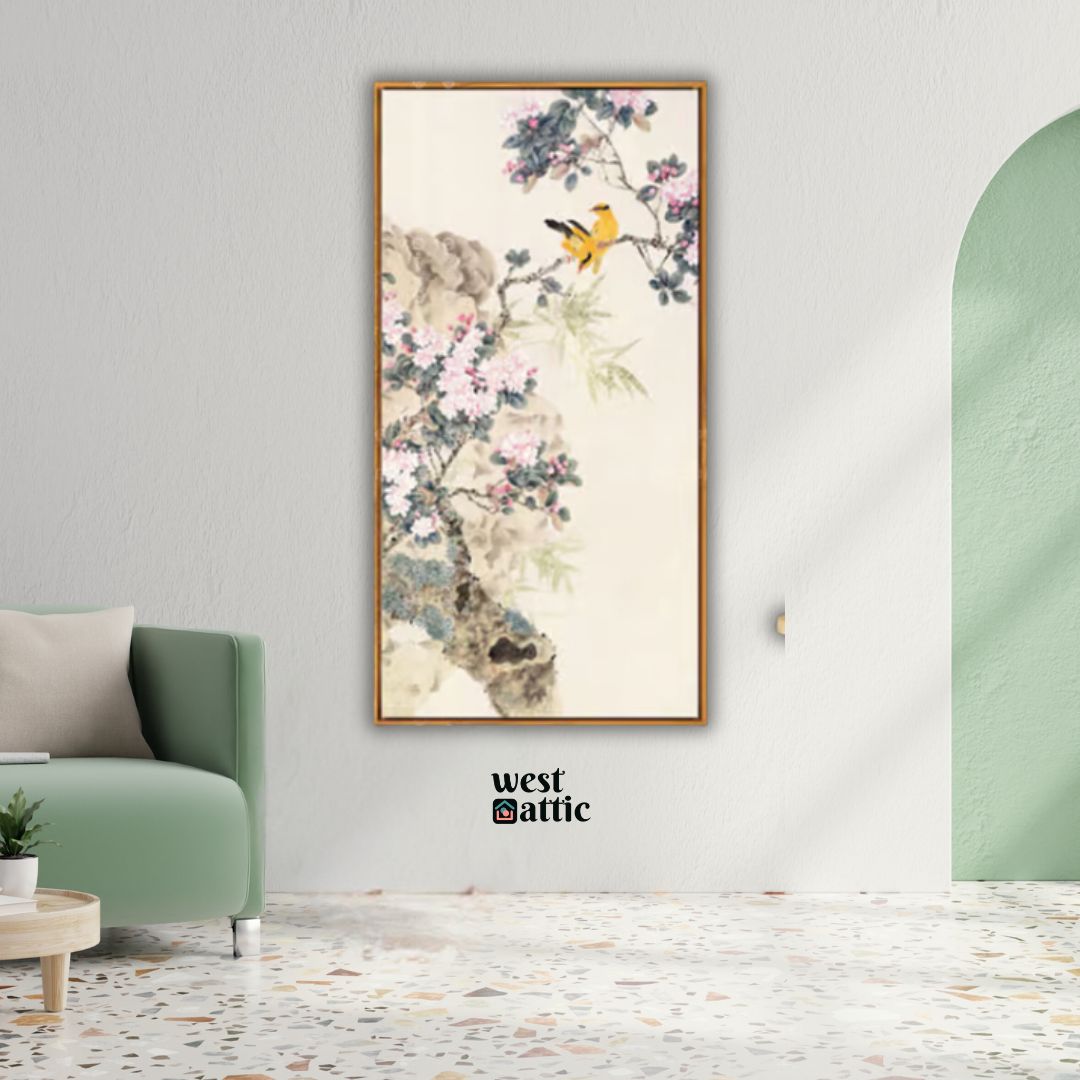 Floral Bliss Textured Wall Frame