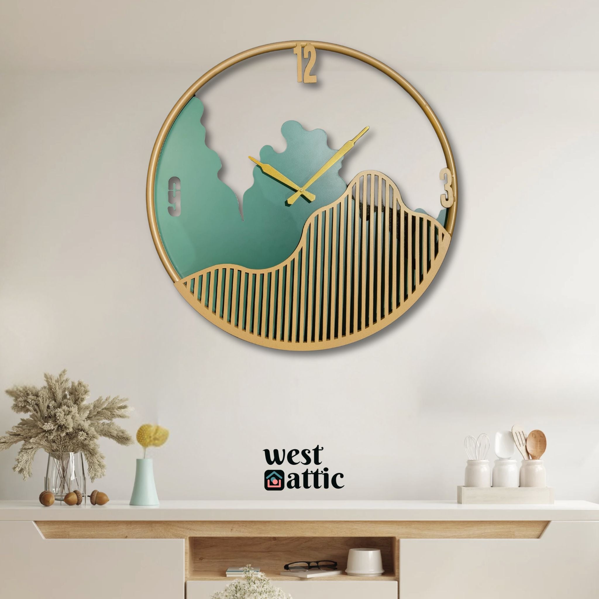 Forest Twilight Wall Clock