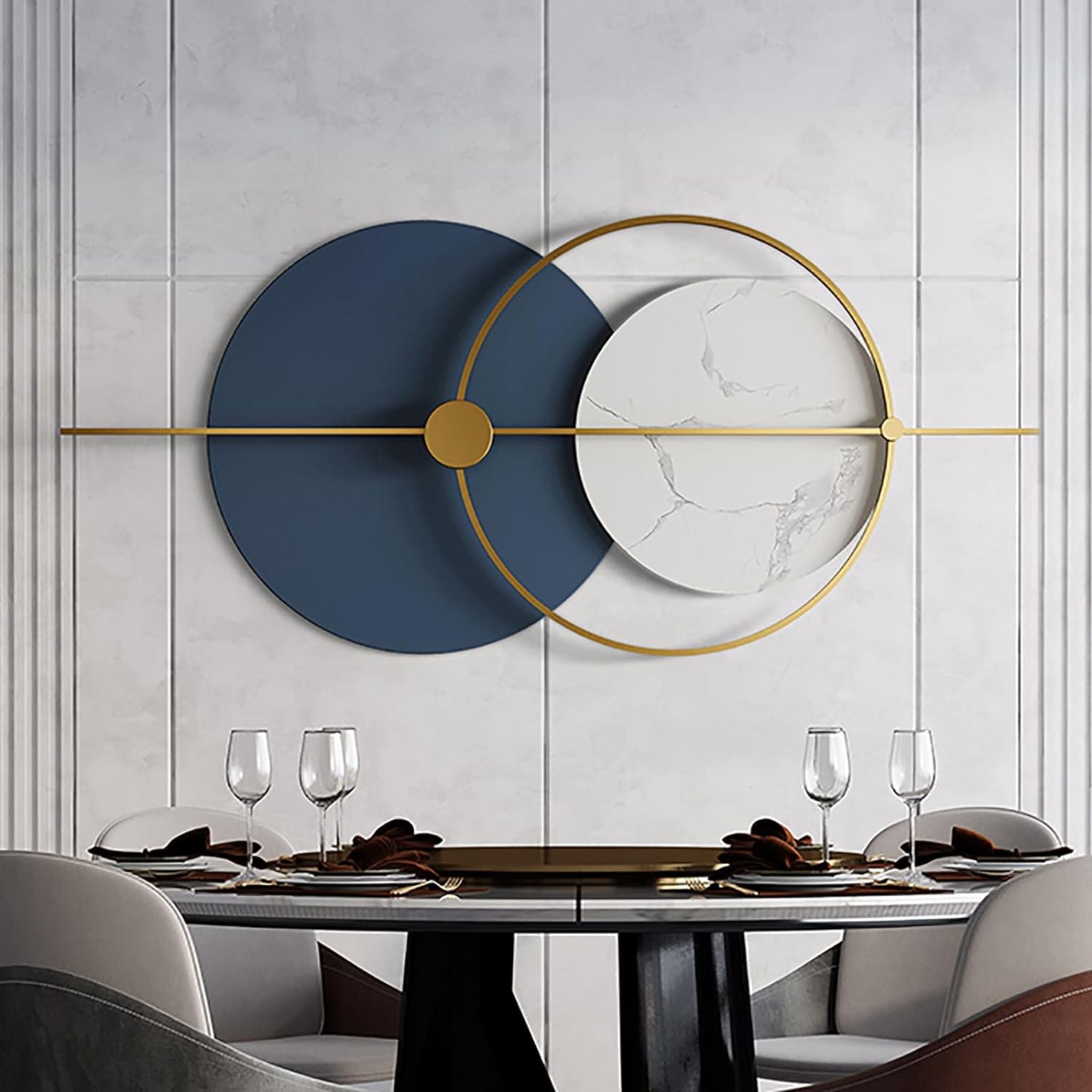 Linear Circular Wall Art