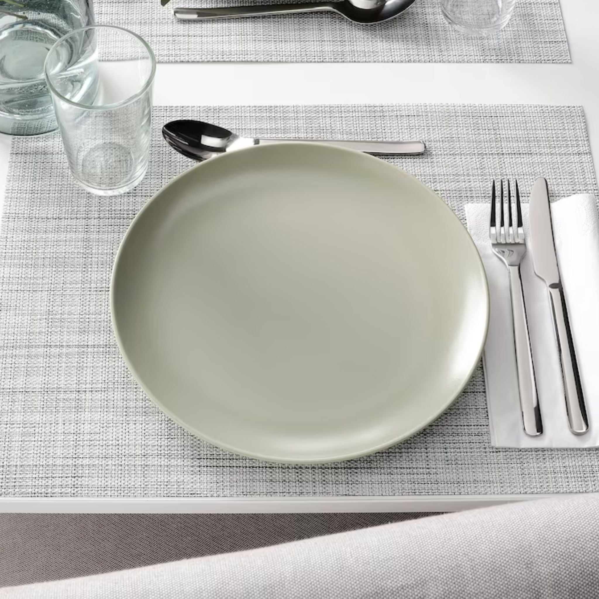 Matte Ceramic Plates - Set of 4