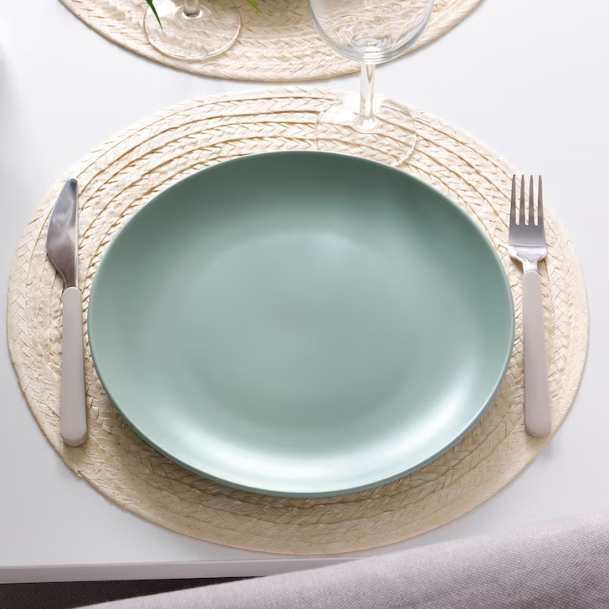 Matte Ceramic Plates - Set of 4