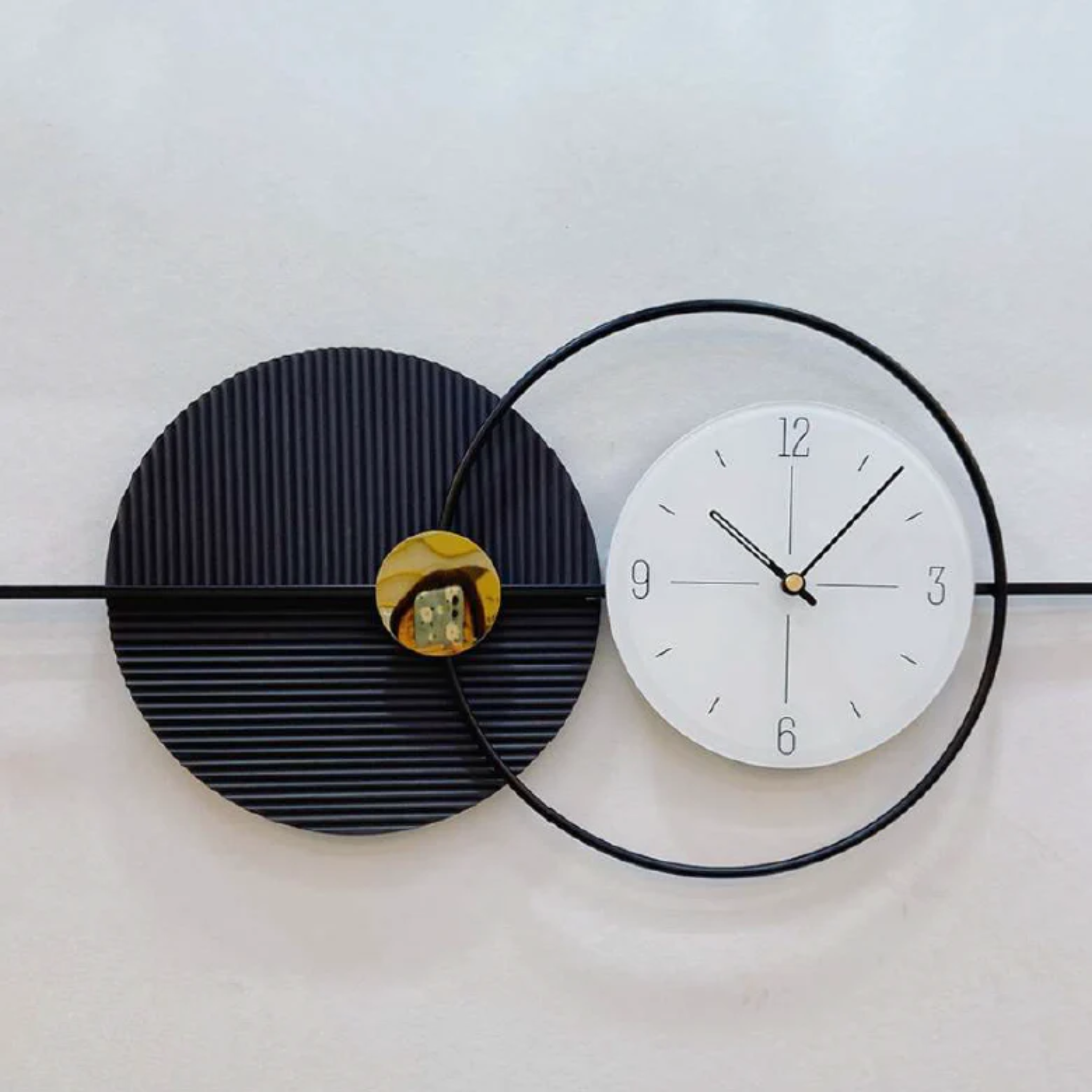 Monochrome Wall Clock