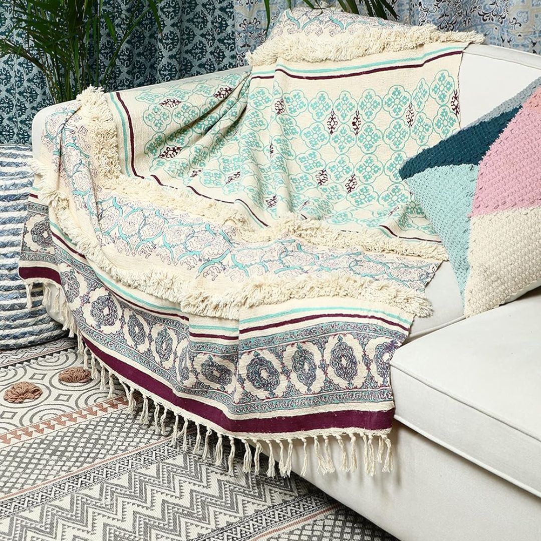 Moroccan Style Sofa Throw