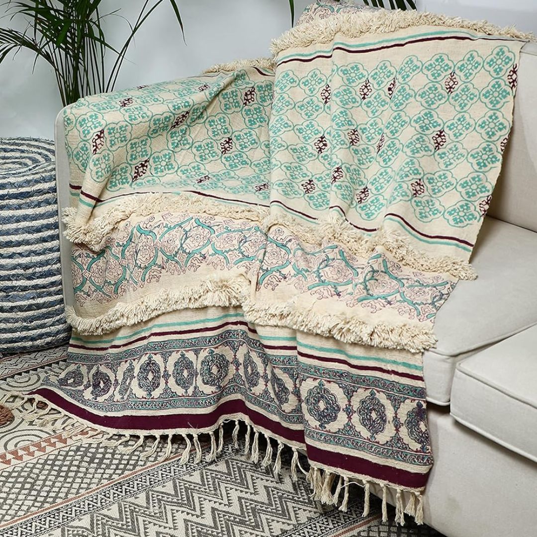 Moroccan Style Sofa Throw