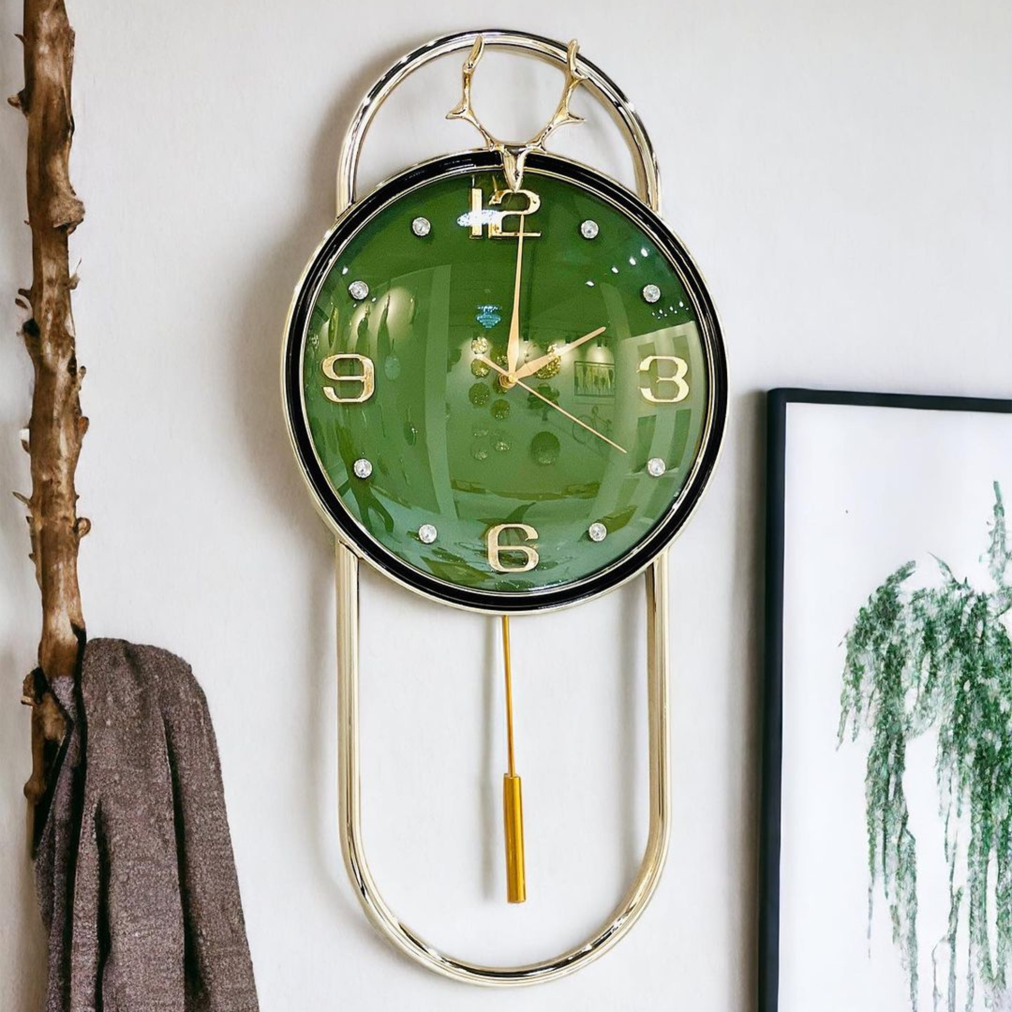 Nordic Elegance Wall Clock