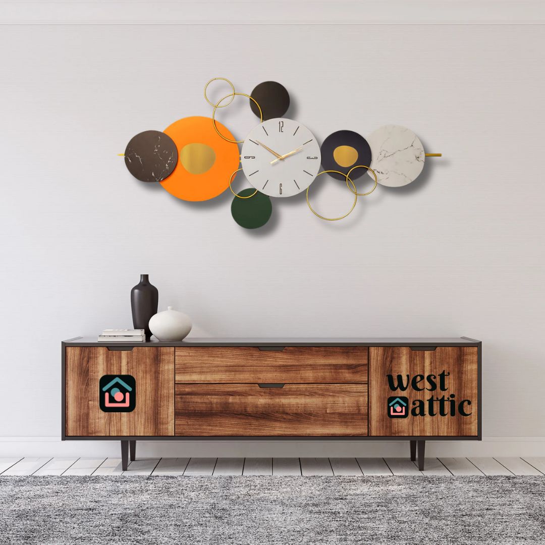 Orbit Elegance Wall Clock