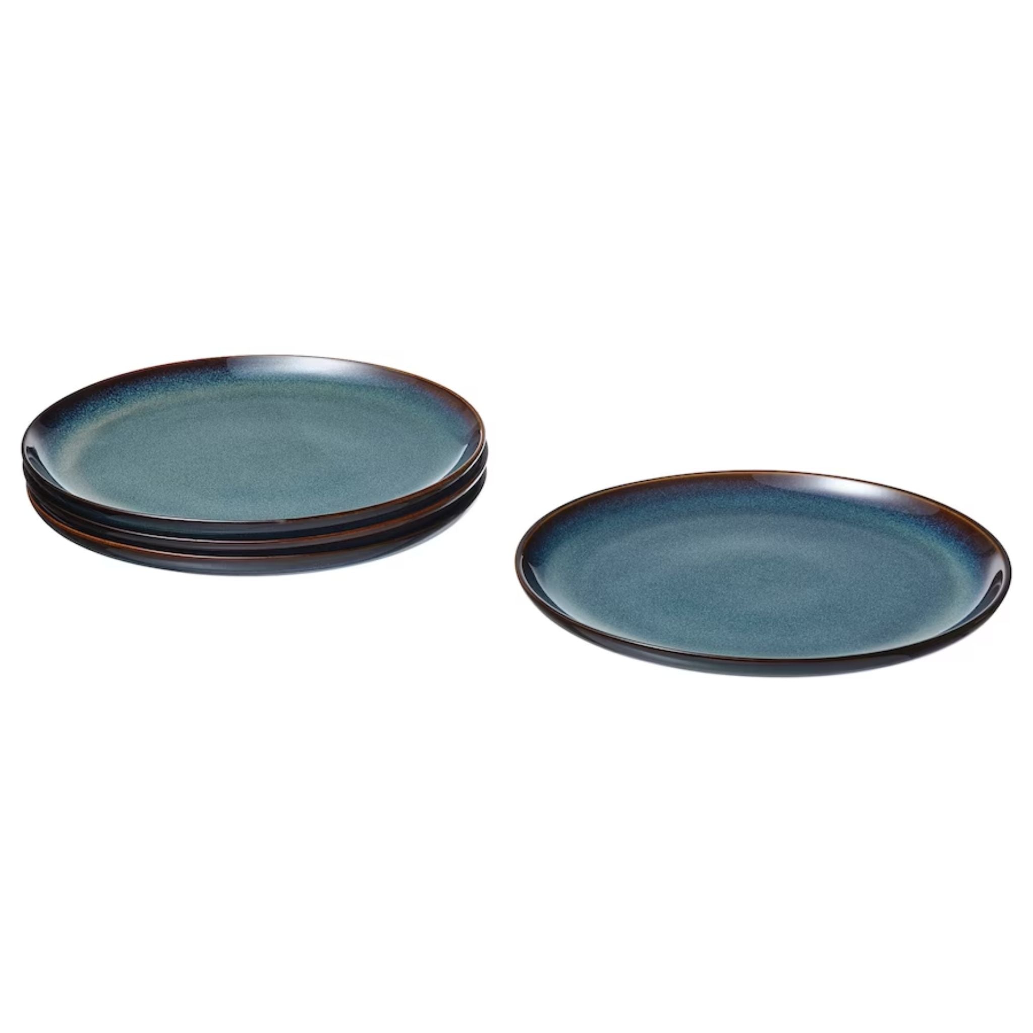 Passo Ceramic Plates - Set of 4