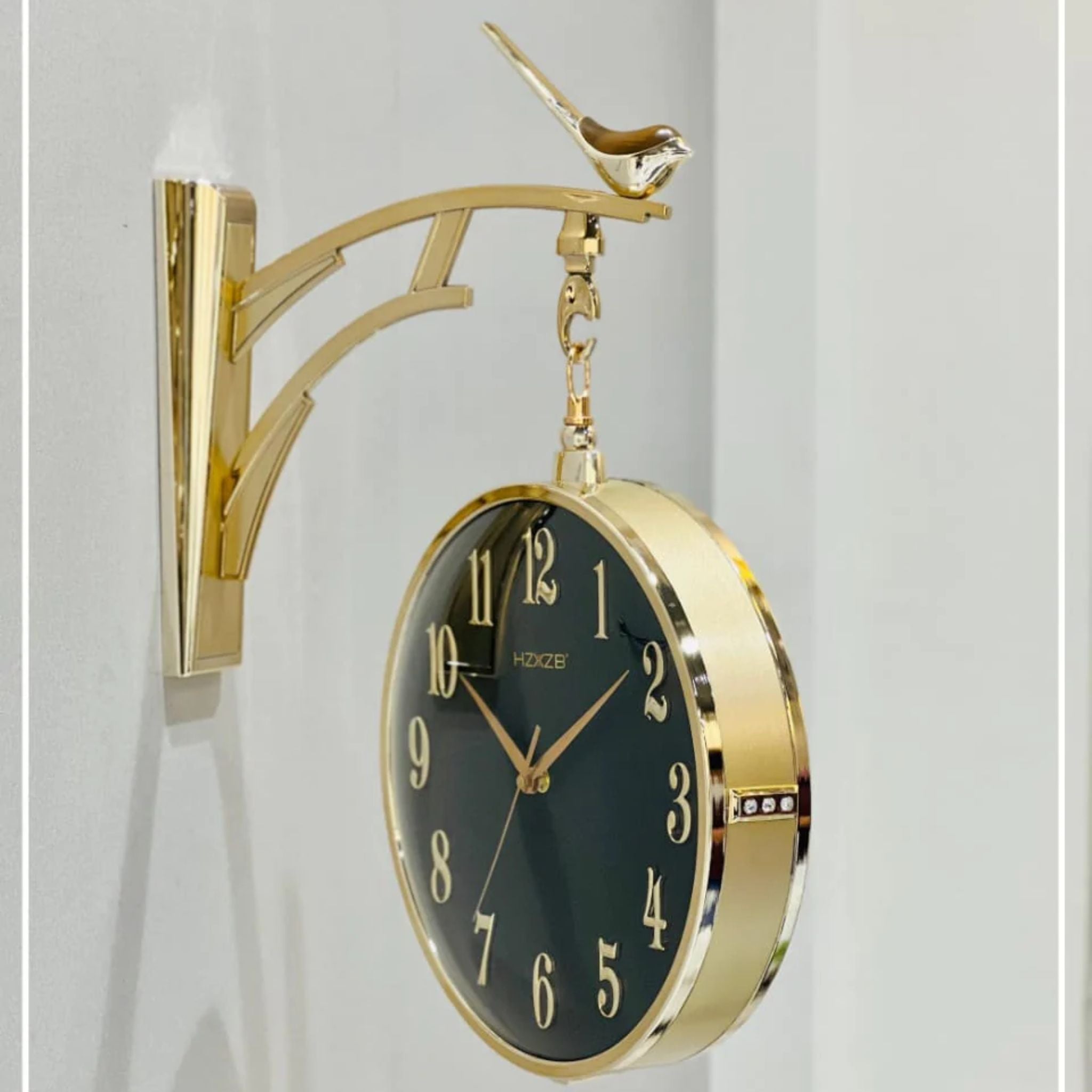 Regal Victorian Double Dial Wall Clock