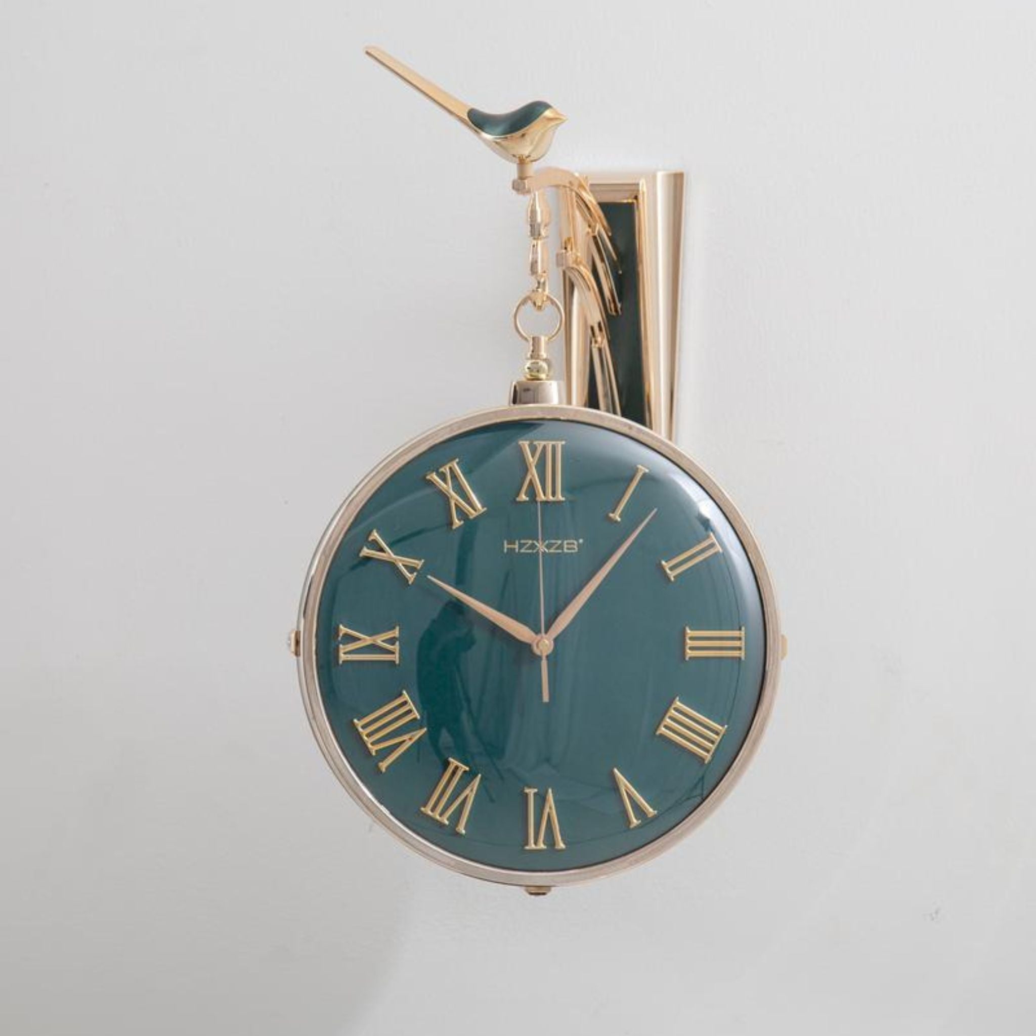 Regal Victorian Double Dial Wall Clock