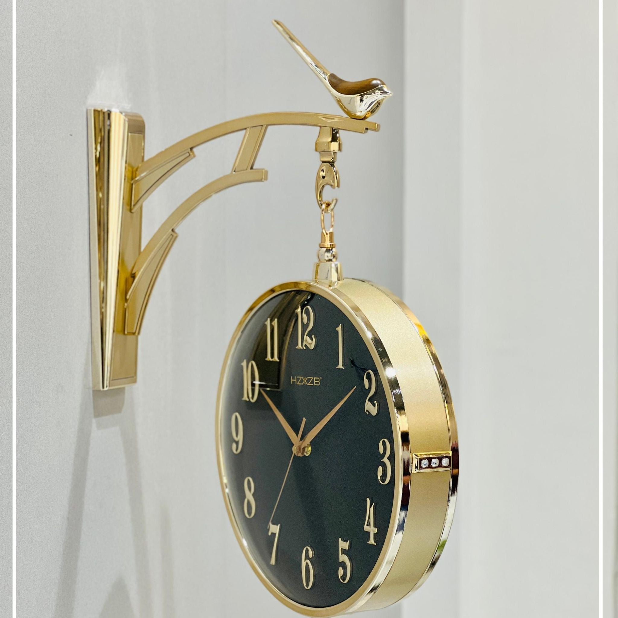 Regal Victorian Double Dial Wall Clock