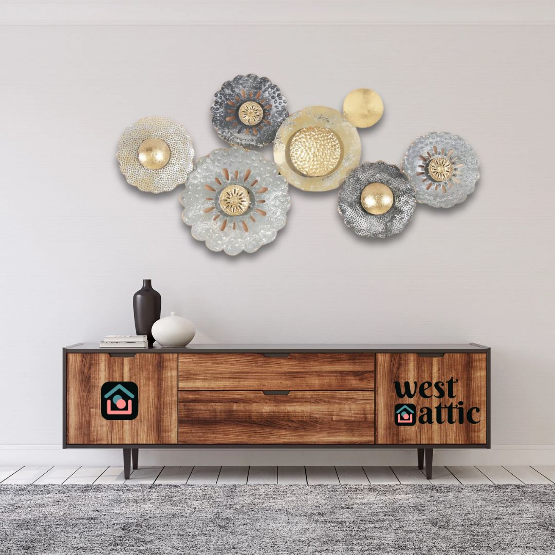 Soothing Blossom Metal Wall Art