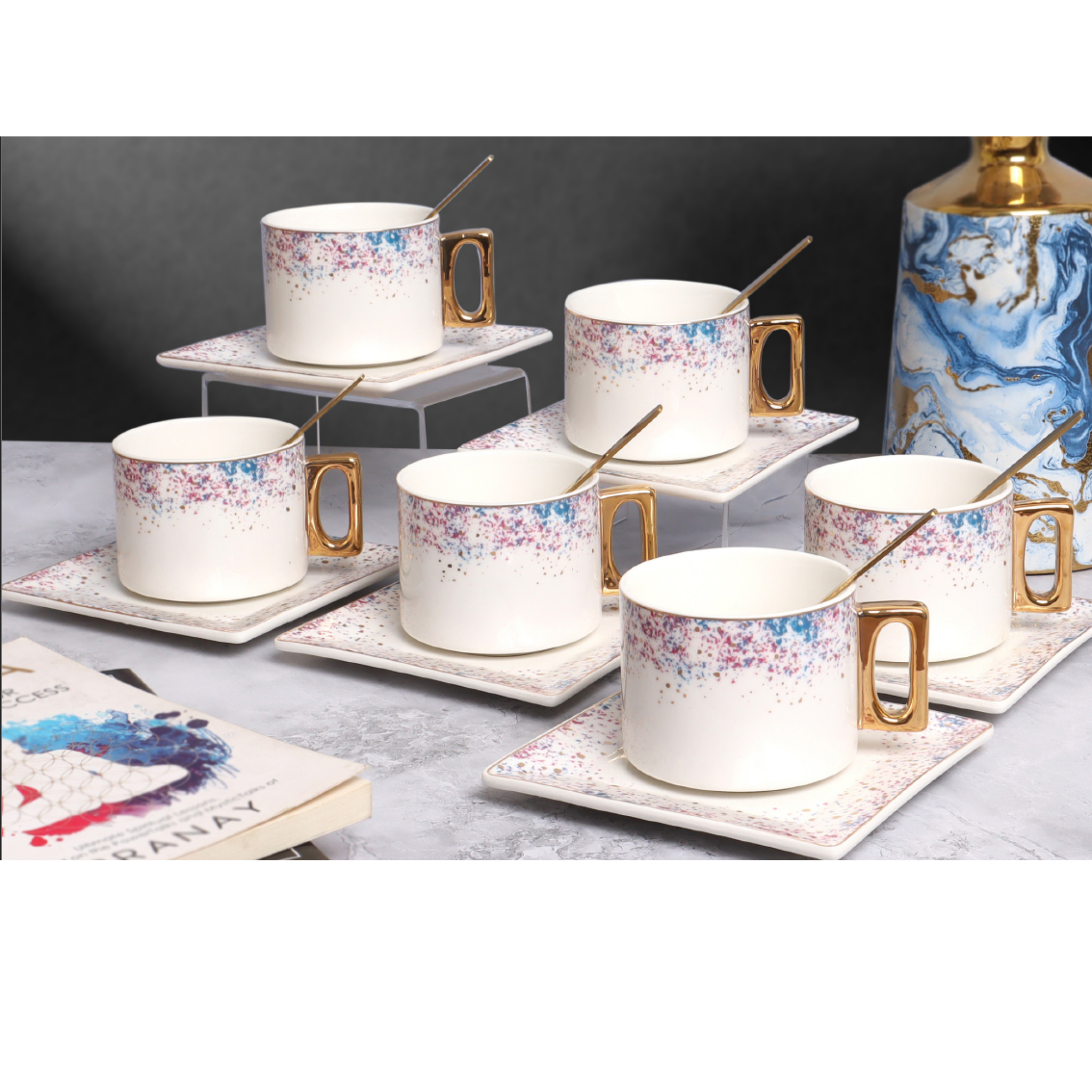 Sparkling Sky Tea Cup - Set of 6