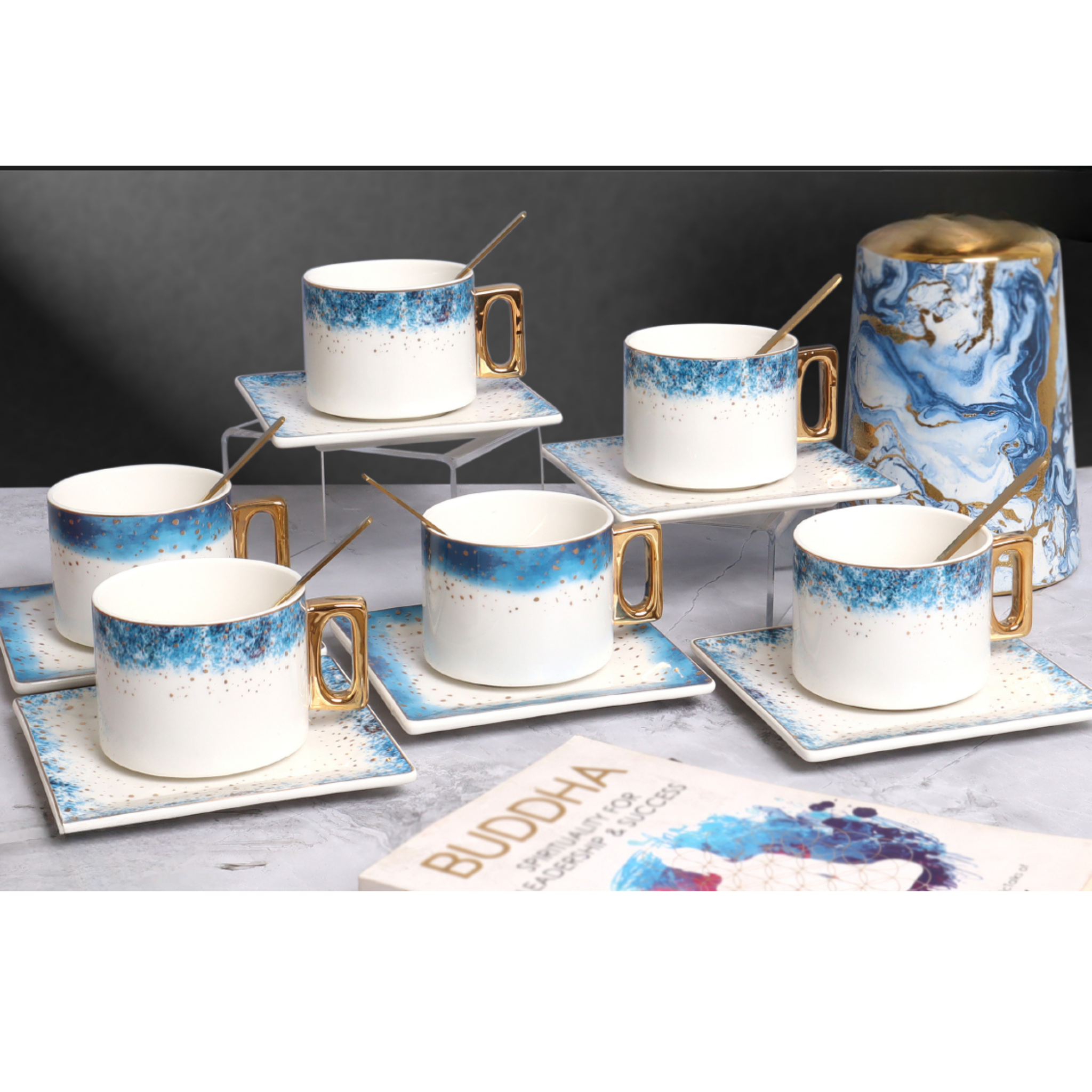 Sparkling Sky Tea Cup - Set of 6