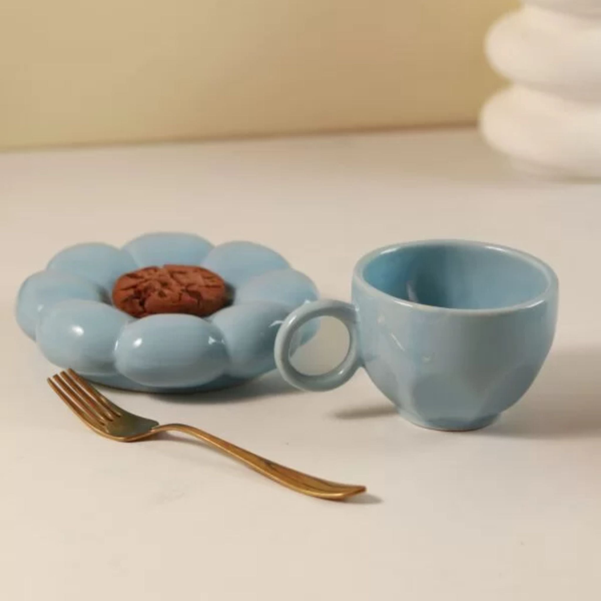 Sunflower Cup and Saucer Set