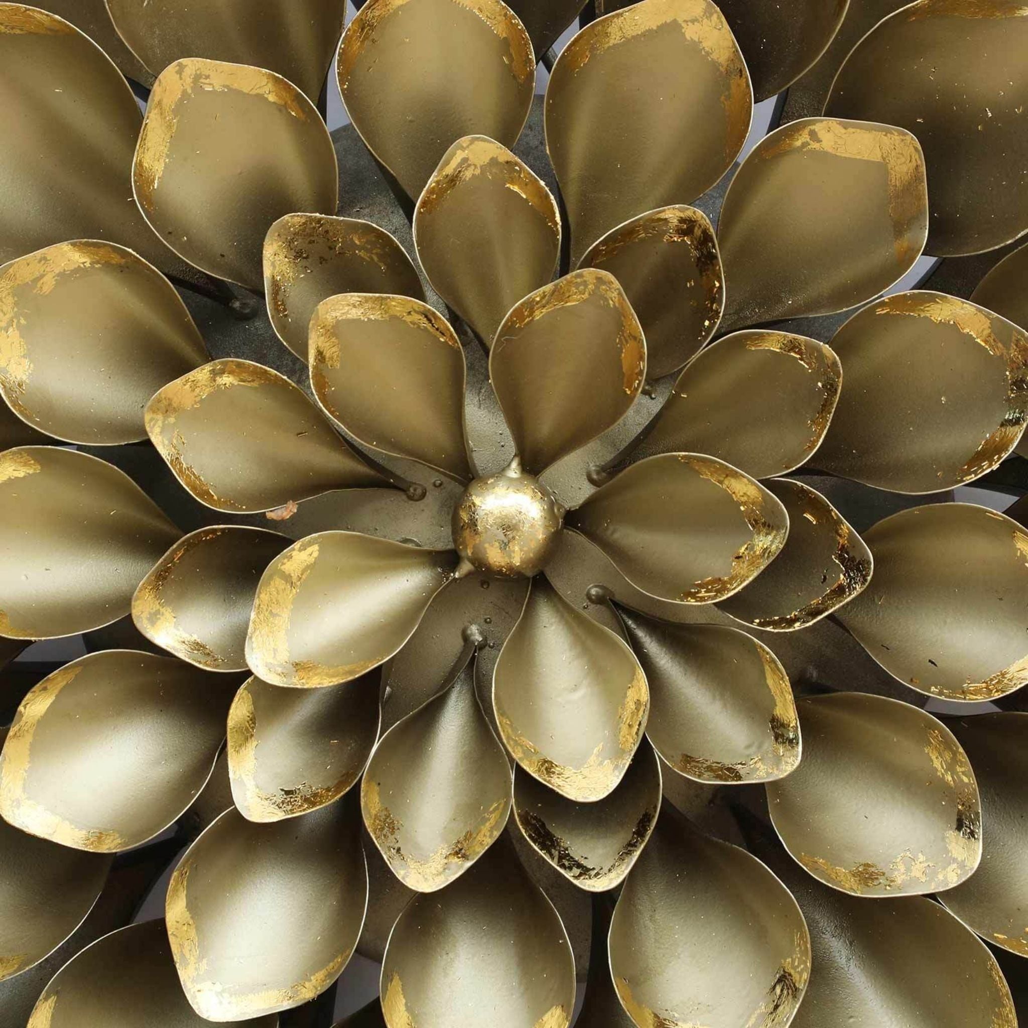 Blooming Sunflower Metal Wall Art