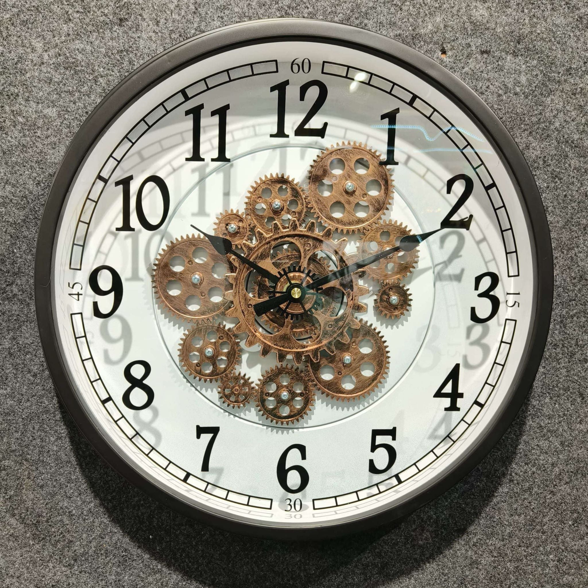 Traditional Mechanical Gear Clock