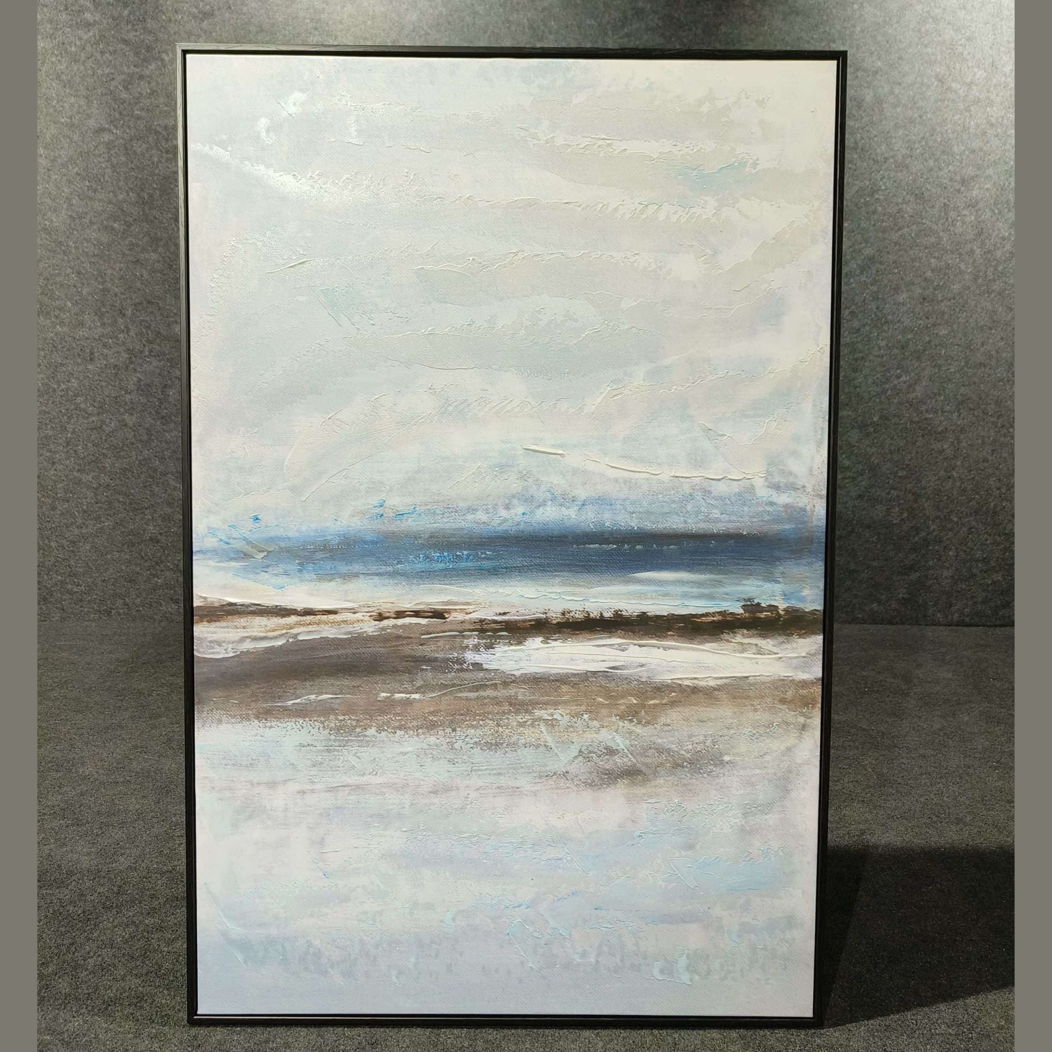 Tranquil Horizon Handmade Painting