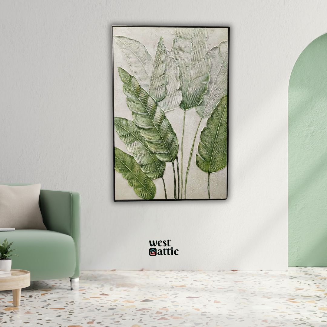 Tropical Leaves Botanical Wall Art