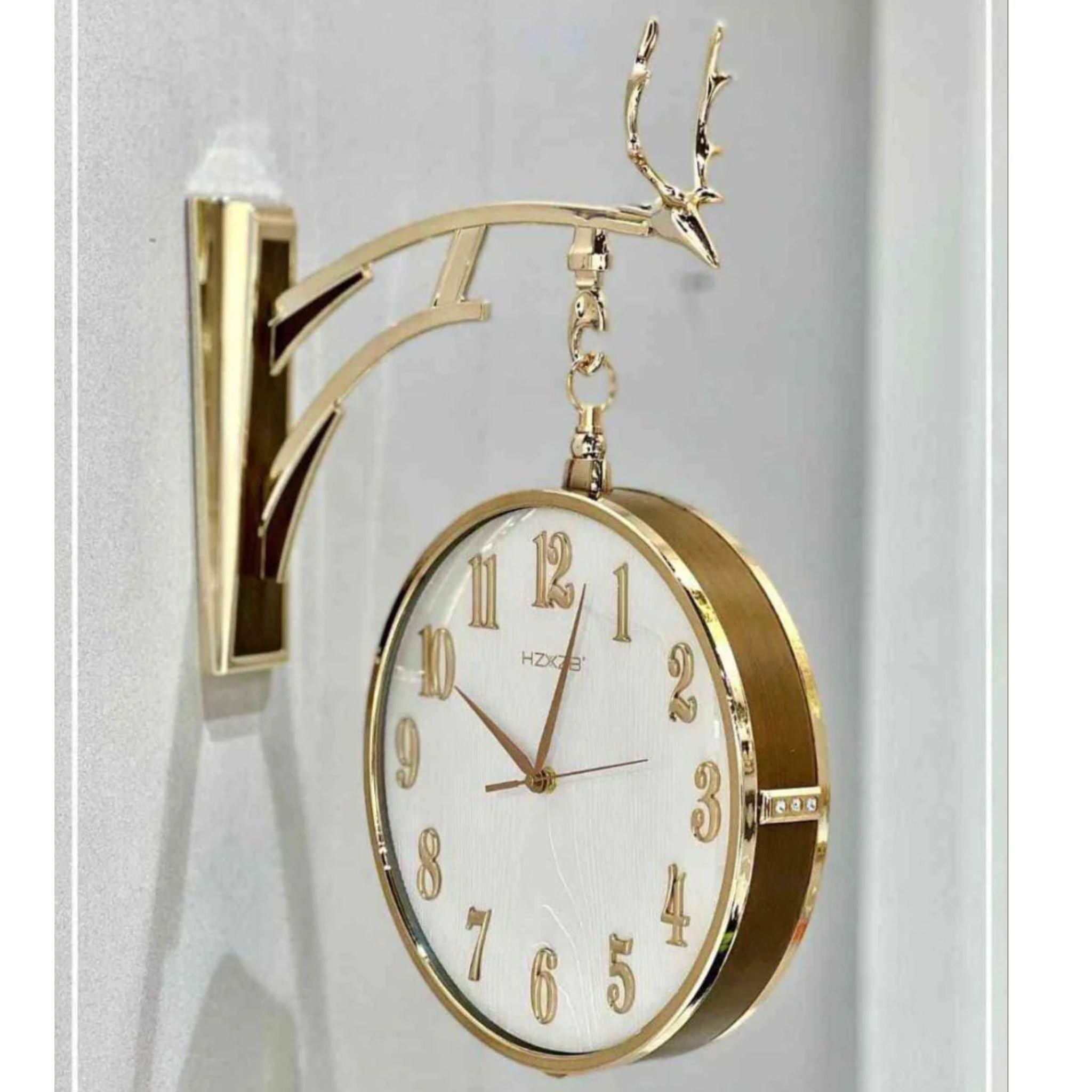 Victoria Classic Dual Dial Wall Clock