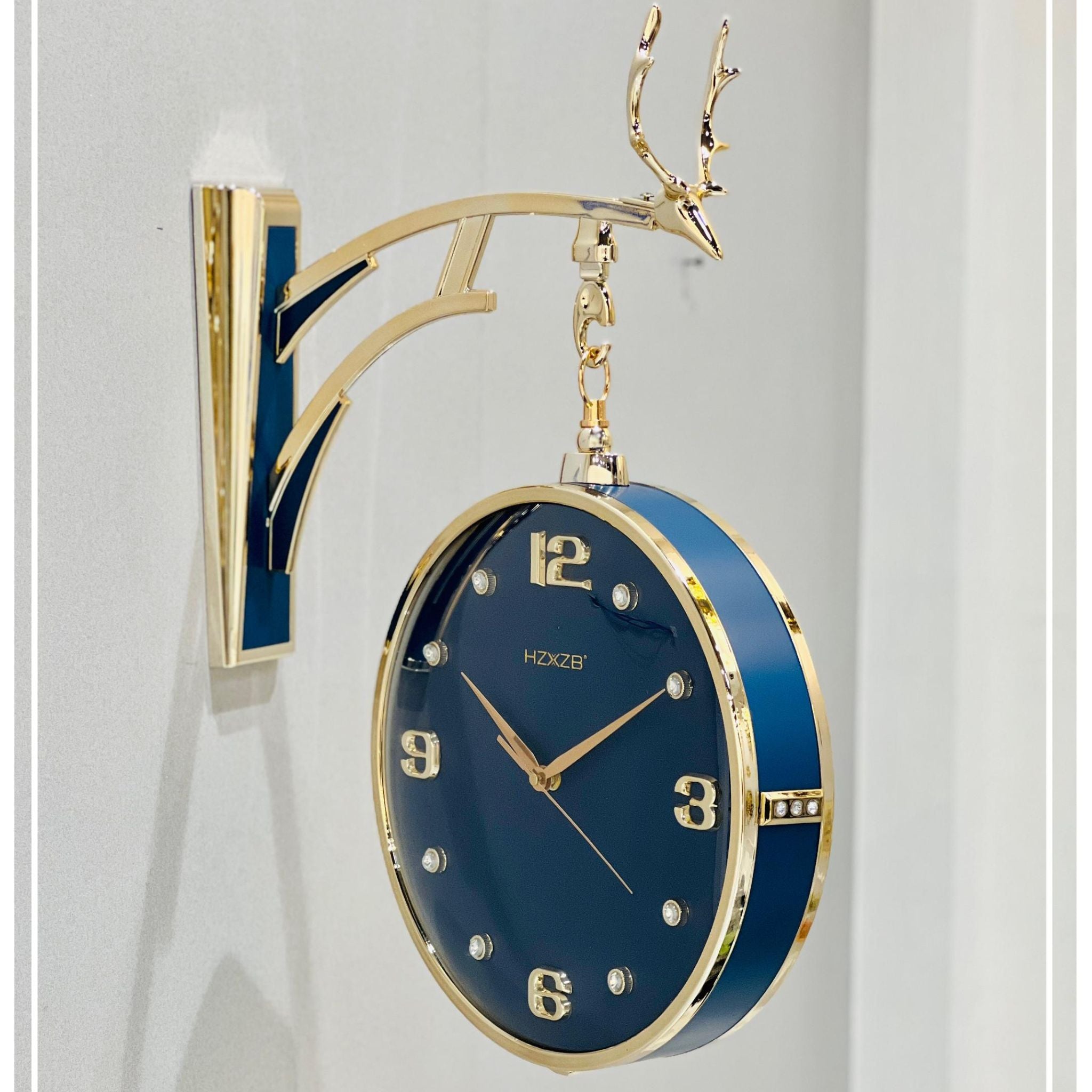 Victoria Classic Dual Dial Wall Clock