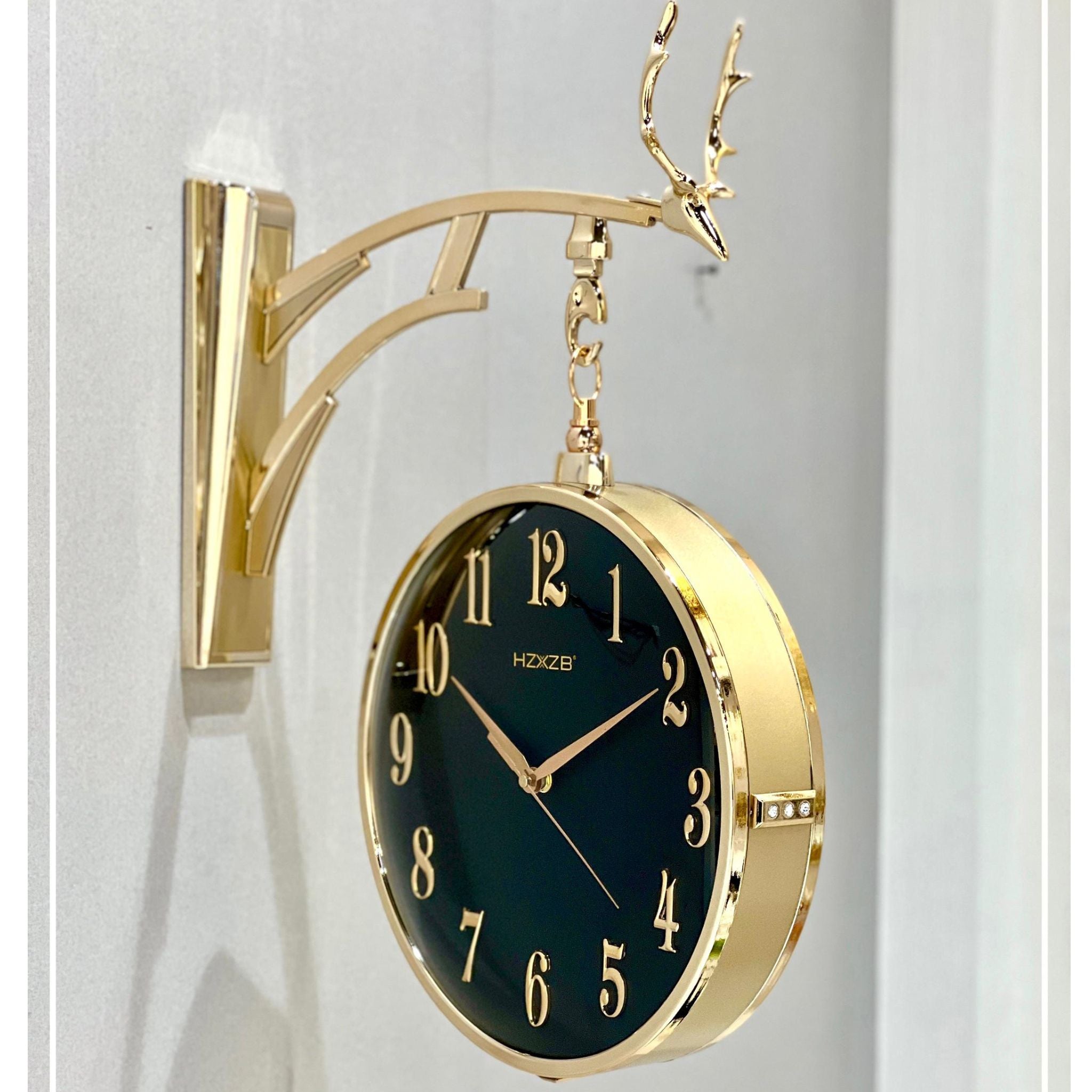 Victoria Classic Dual Dial Wall Clock