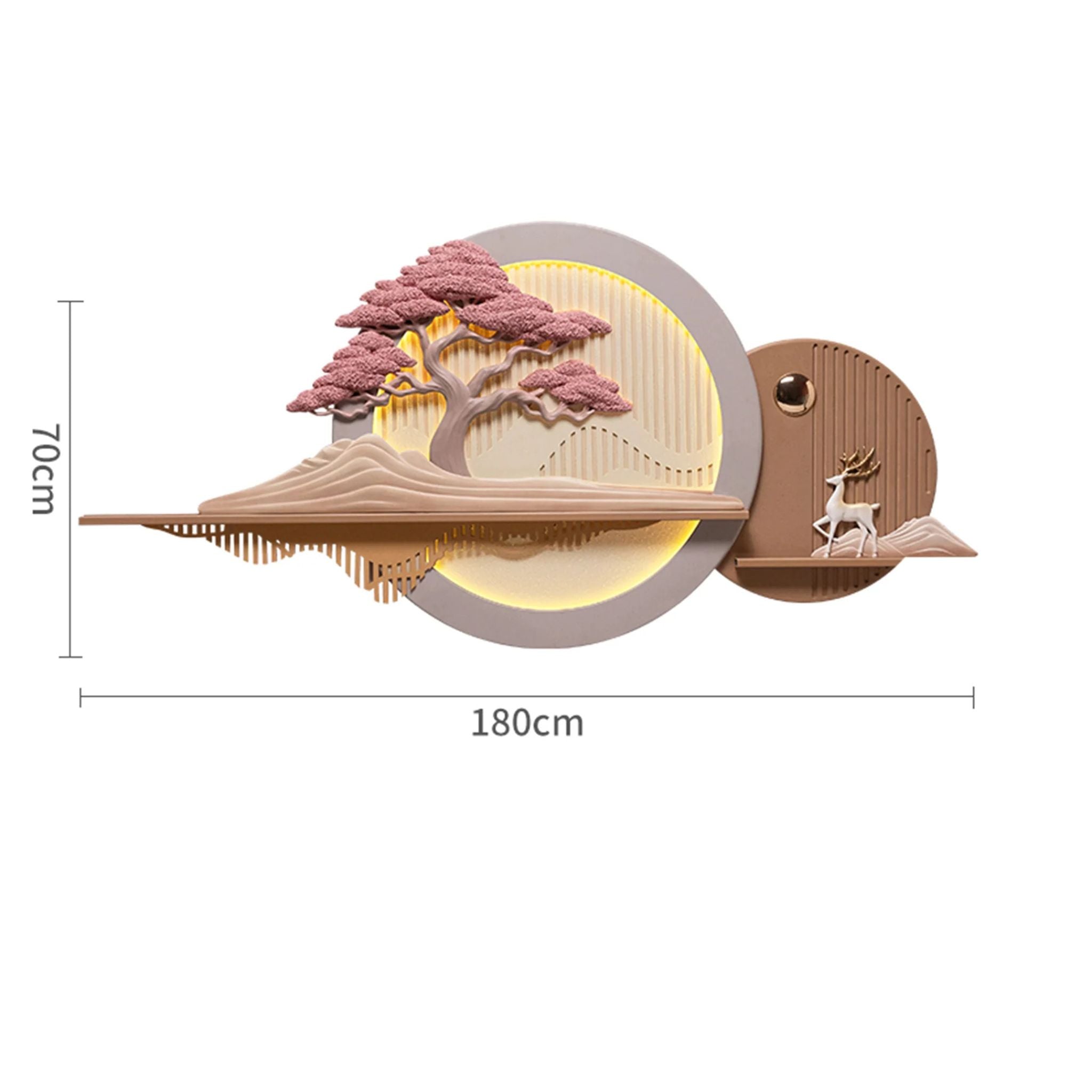 Zenith Grove 3D Wall Art
