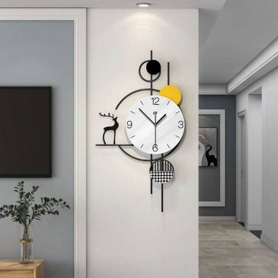 Azure Bliss Wall Clock